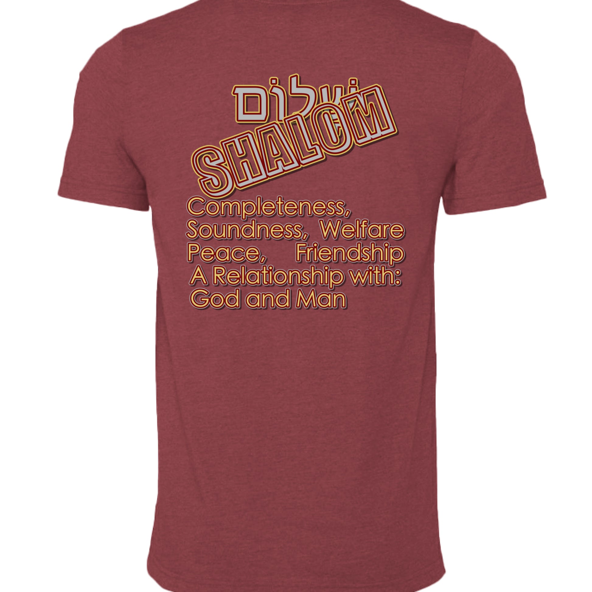 HEATHER MAROON - BACK