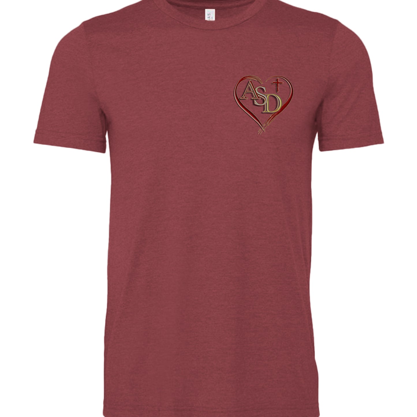 HEATHER MAROON - FRONT
