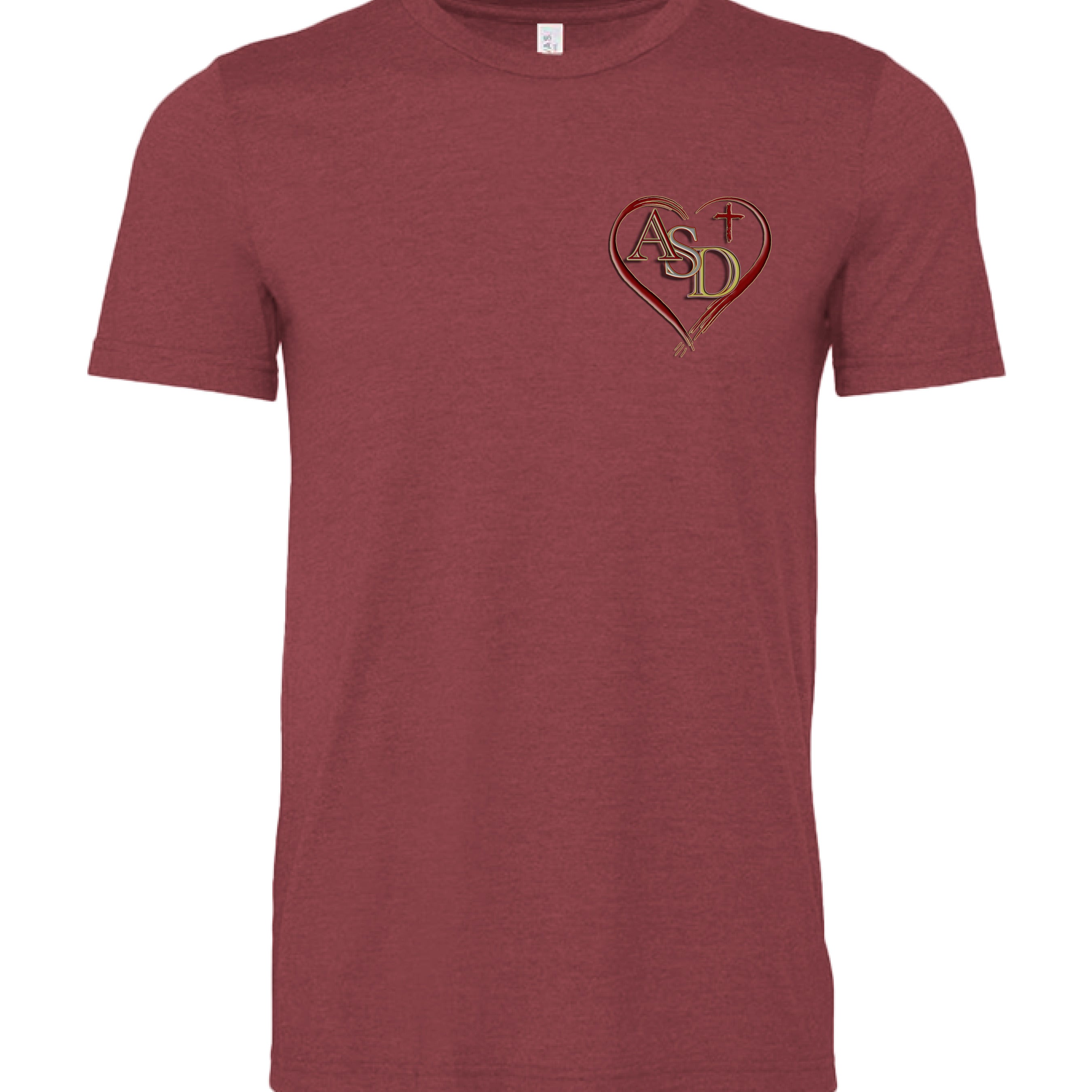 HEATHER MAROON - FRONT