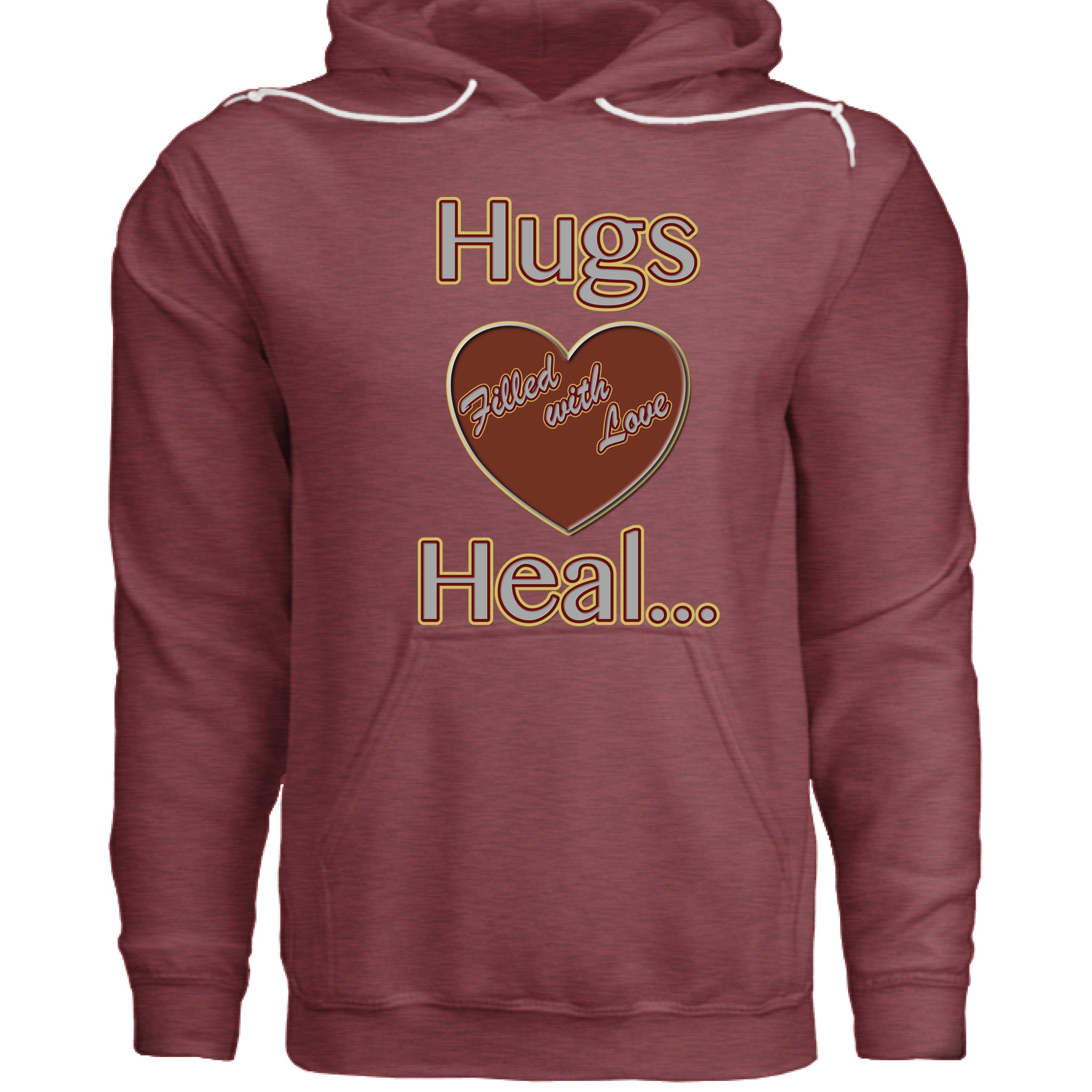 HEATHER MAROON - FRONT