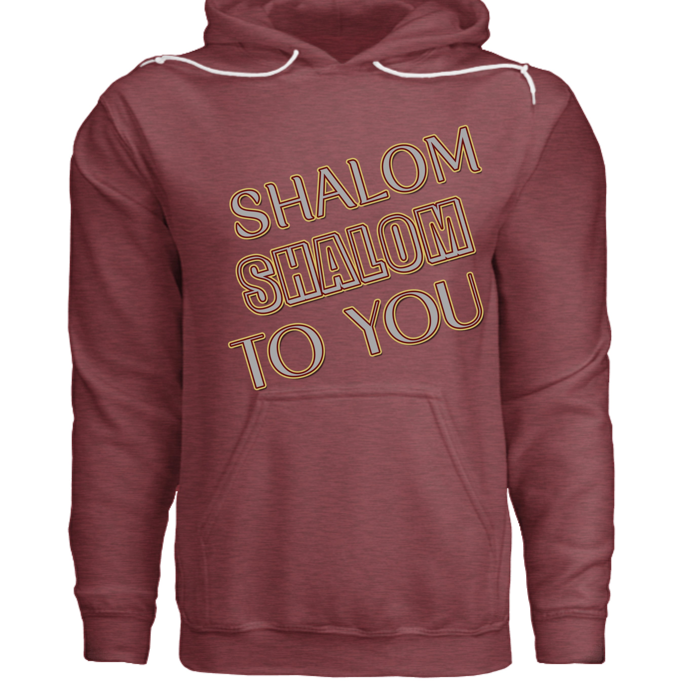 HEATHER MAROON - FRONT