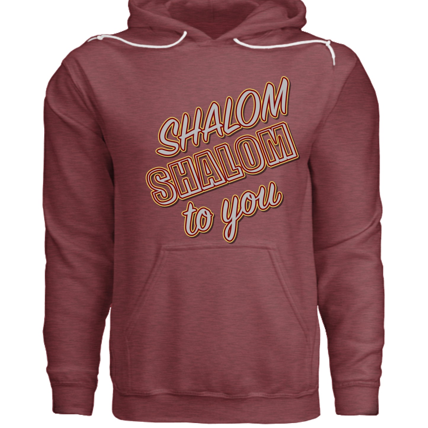 HEATHER MAROON - FRONT