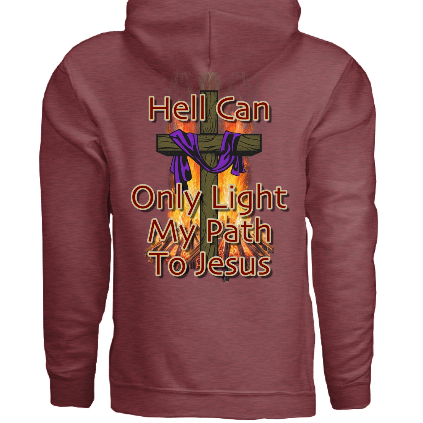HEATHER MAROON - BACK
