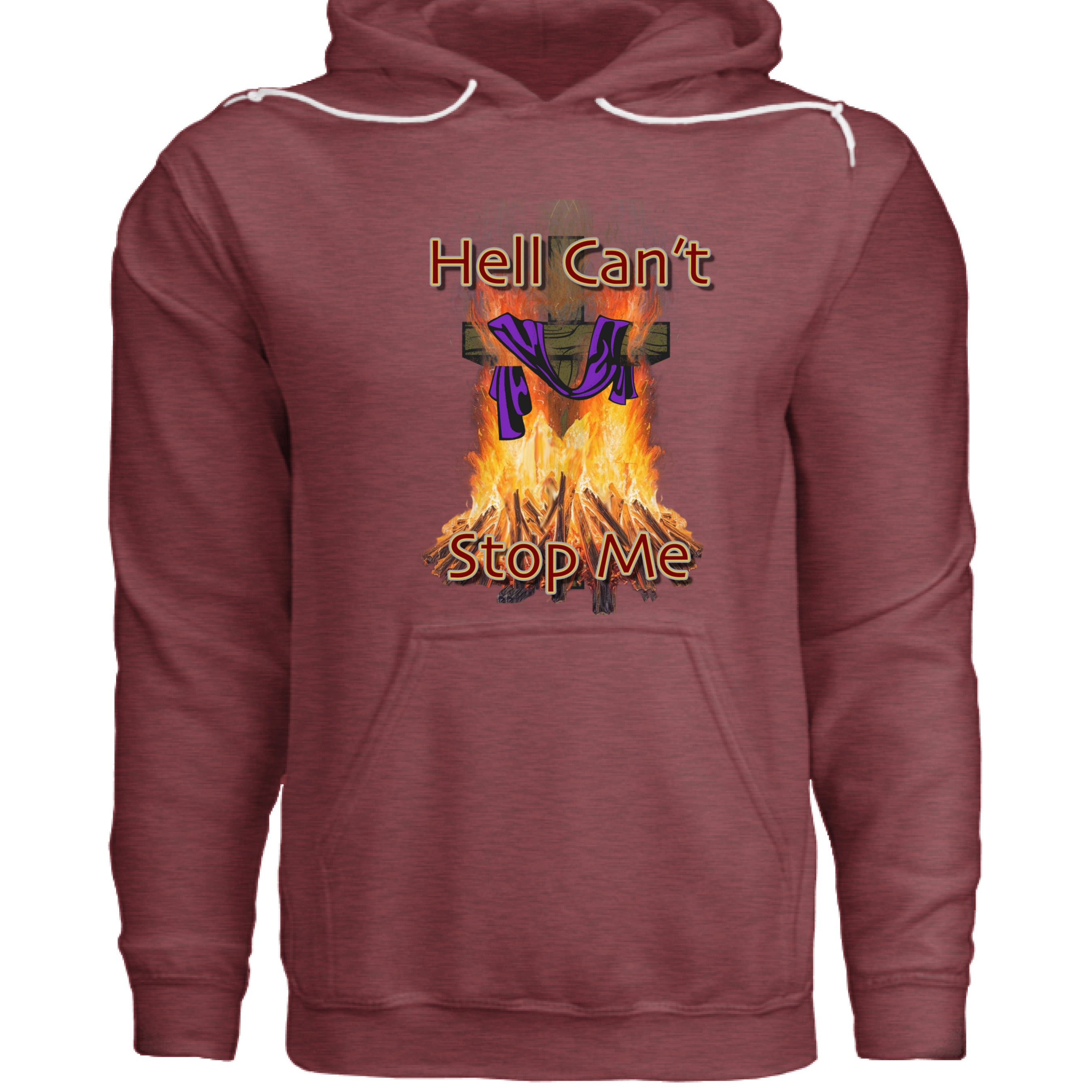 HEATHER MAROON - FRONT