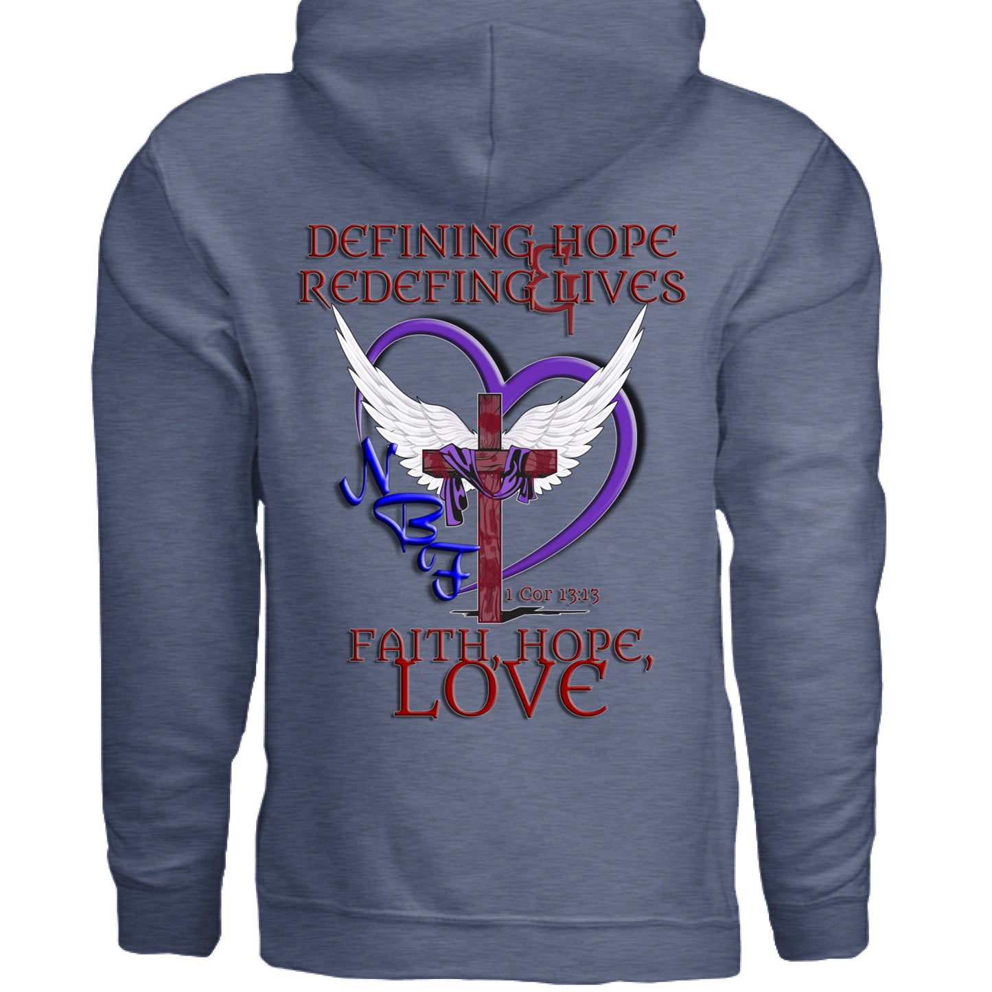 HEATHER NAVY - BACK