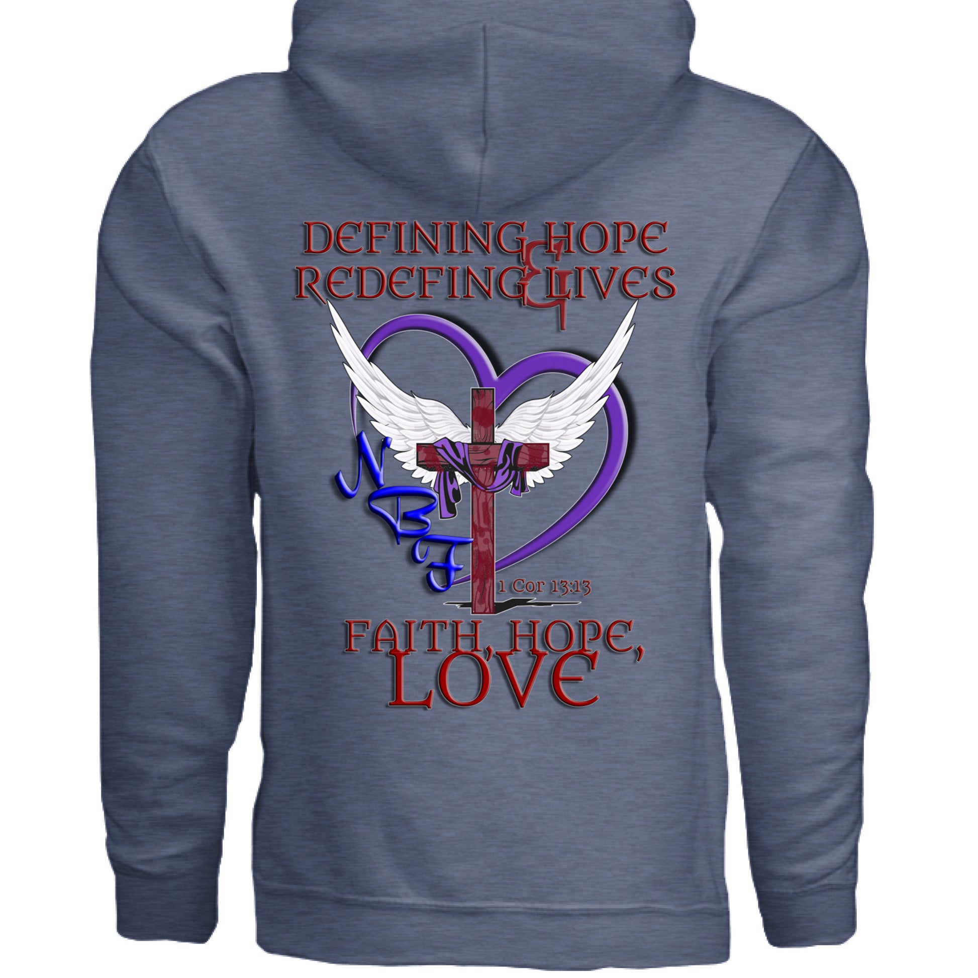 HEATHER NAVY - BACK