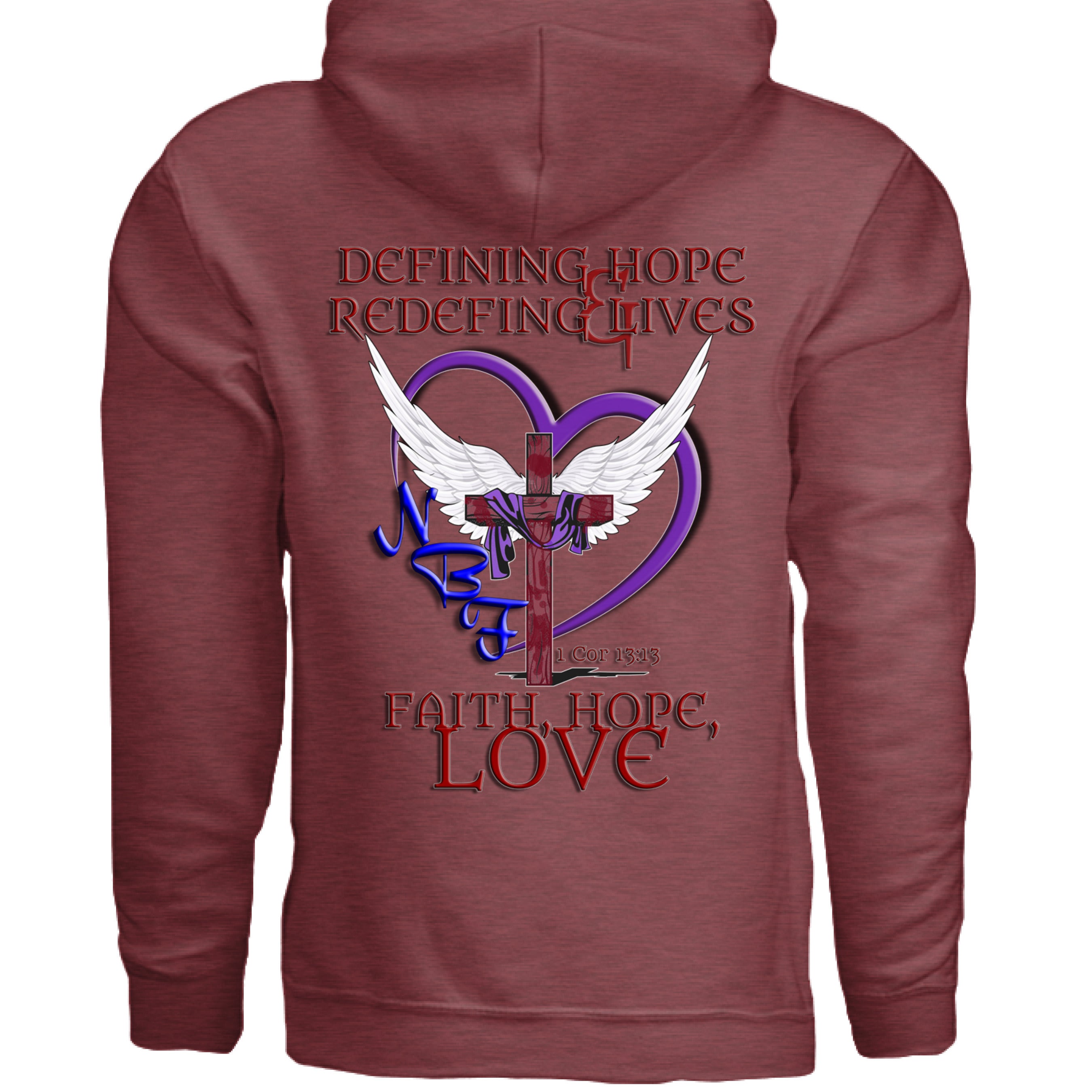 HEATHER MAROON - BACK