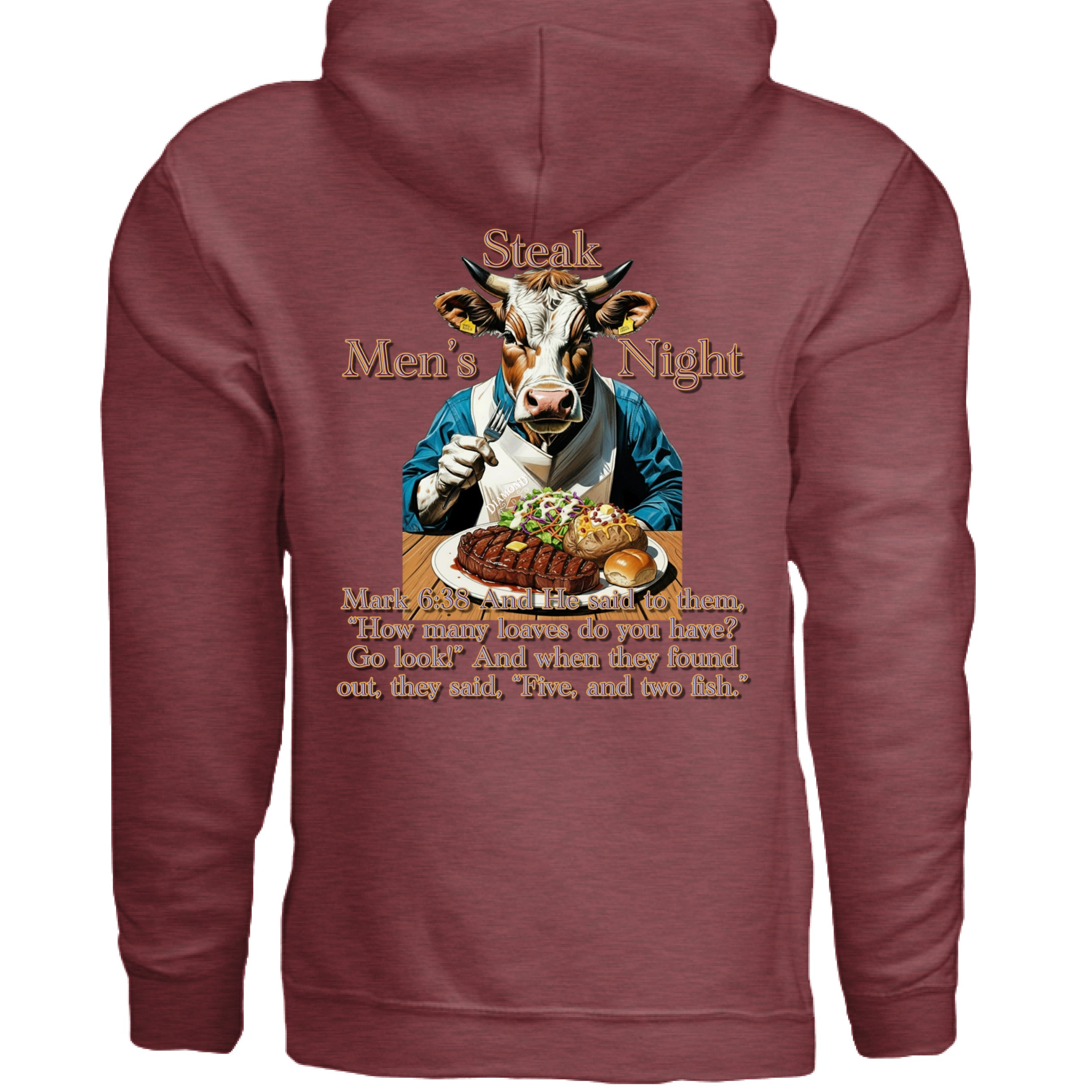 HEATHER MAROON - BACK