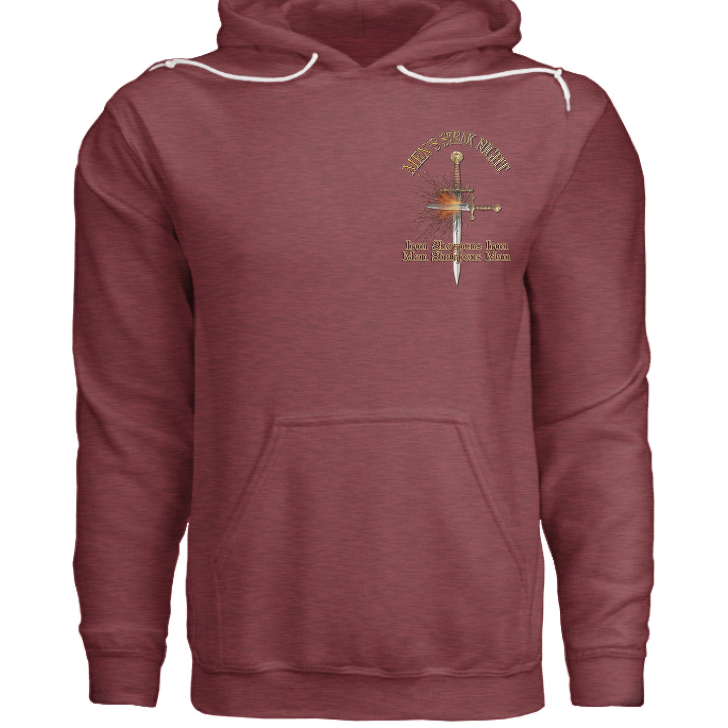 HEATHER MAROON - FRONT