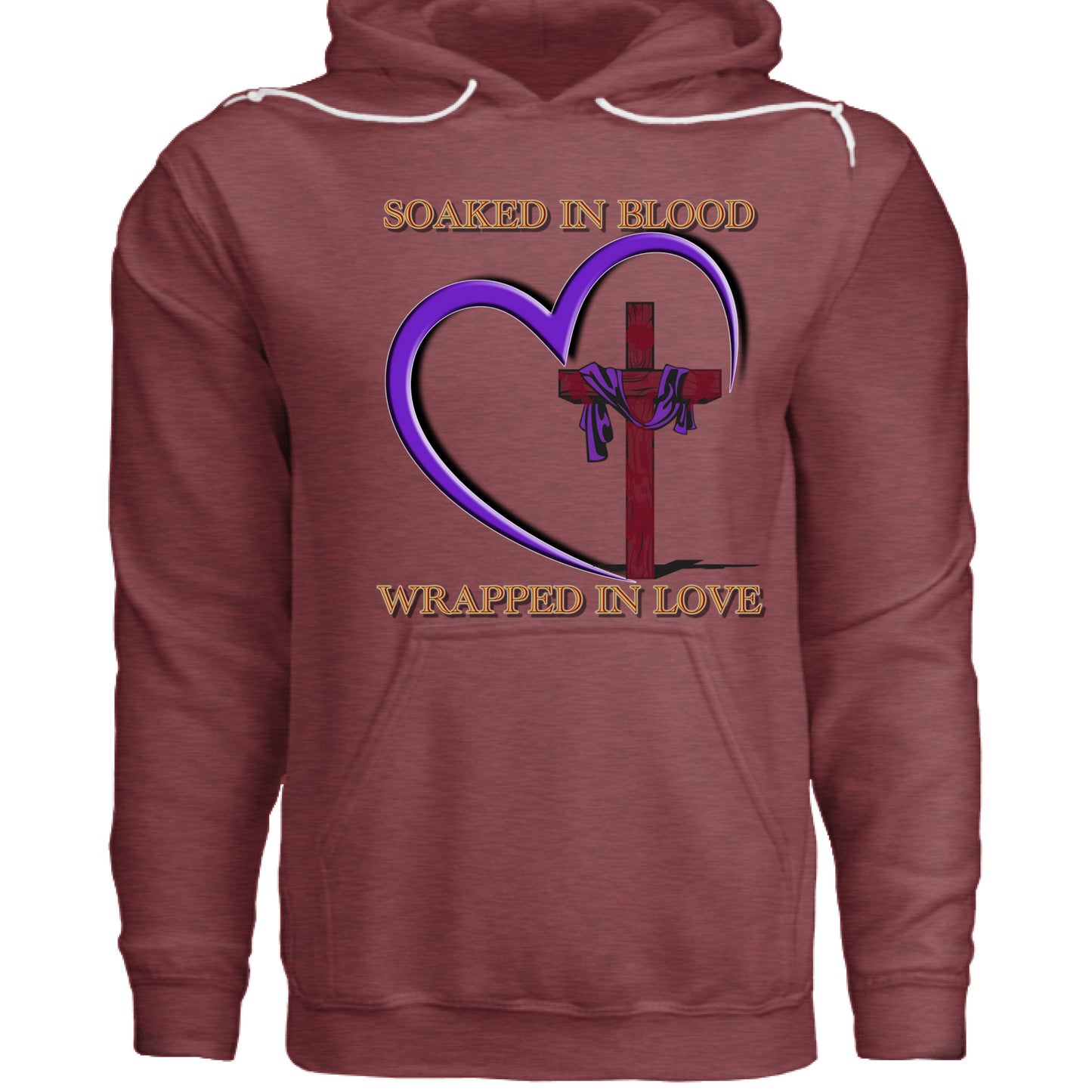 HEATHER MAROON - FRONT
