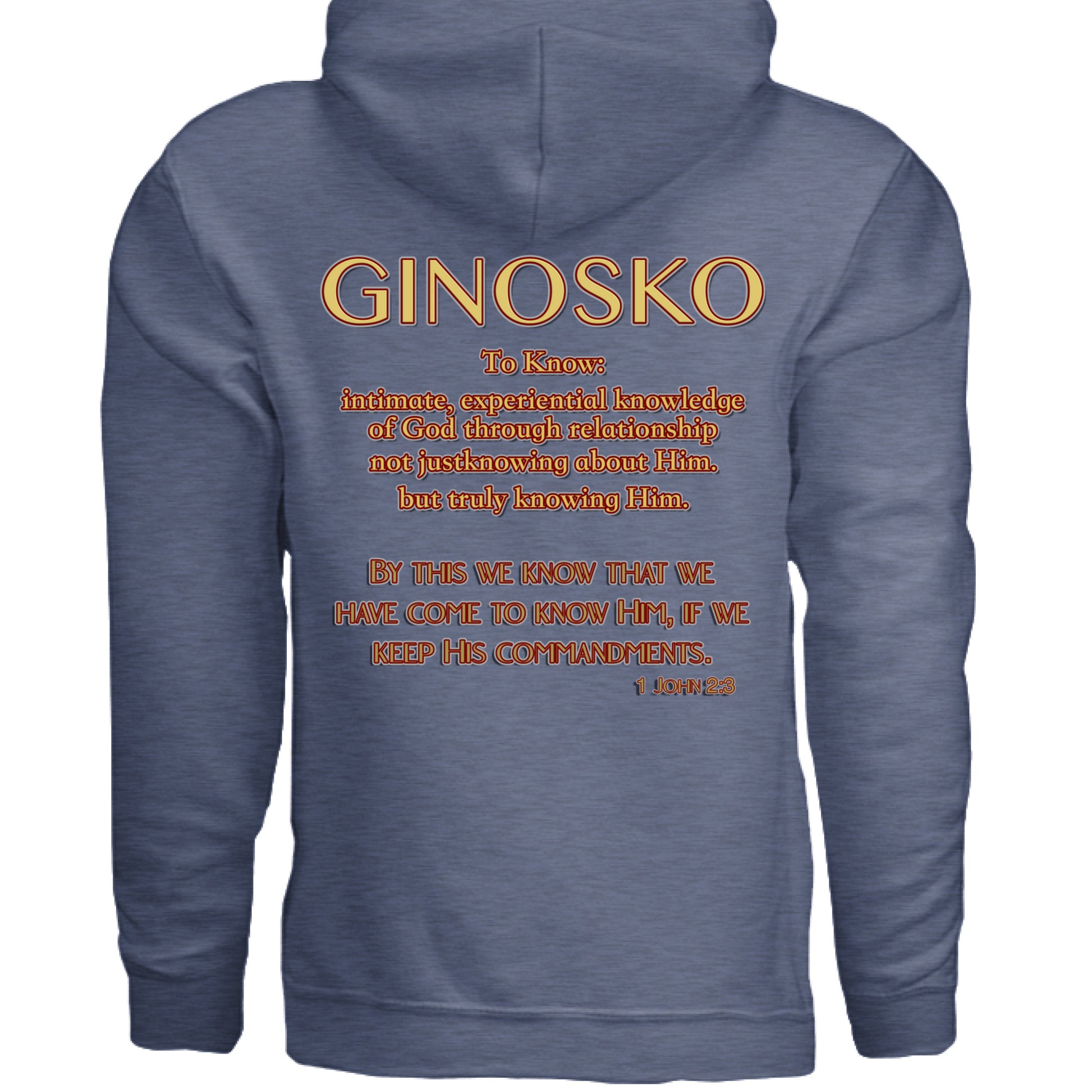 HEATHER NAVY - BACK