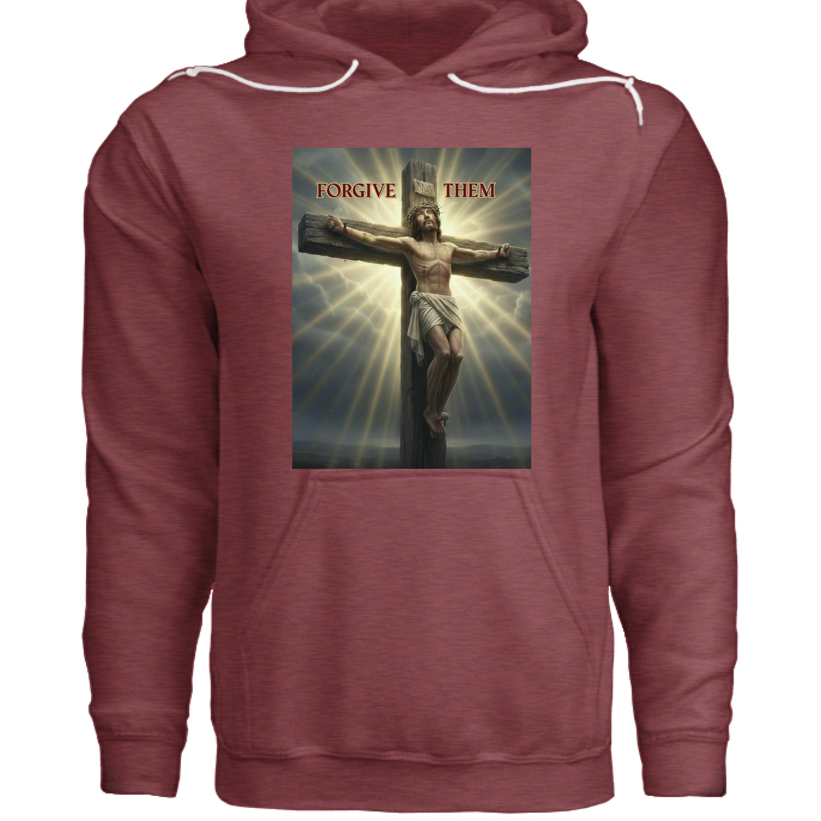 HEATHER MAROON - FRONT