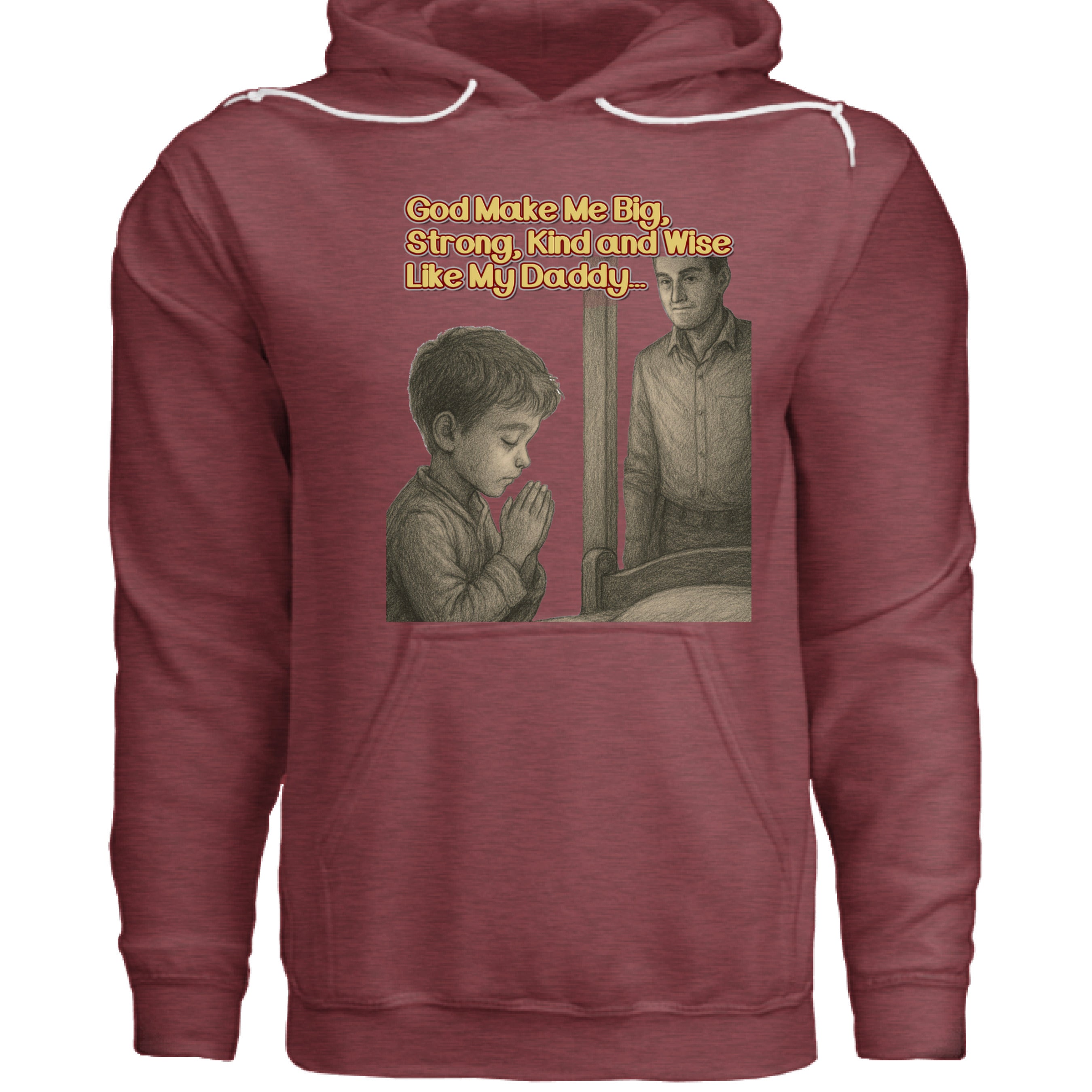 HEATHER MAROON - FRONT