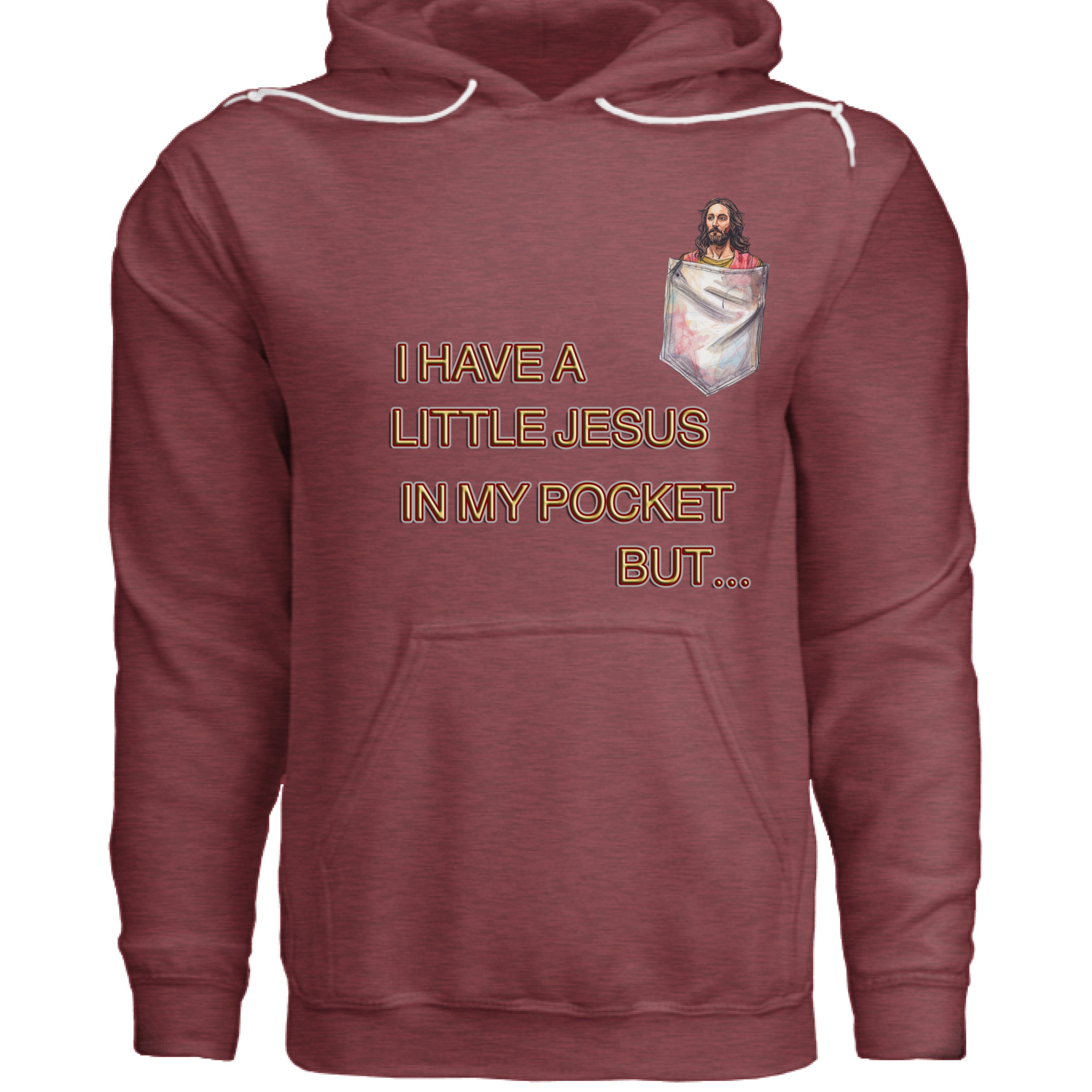 HEATHER MAROON - FRONT