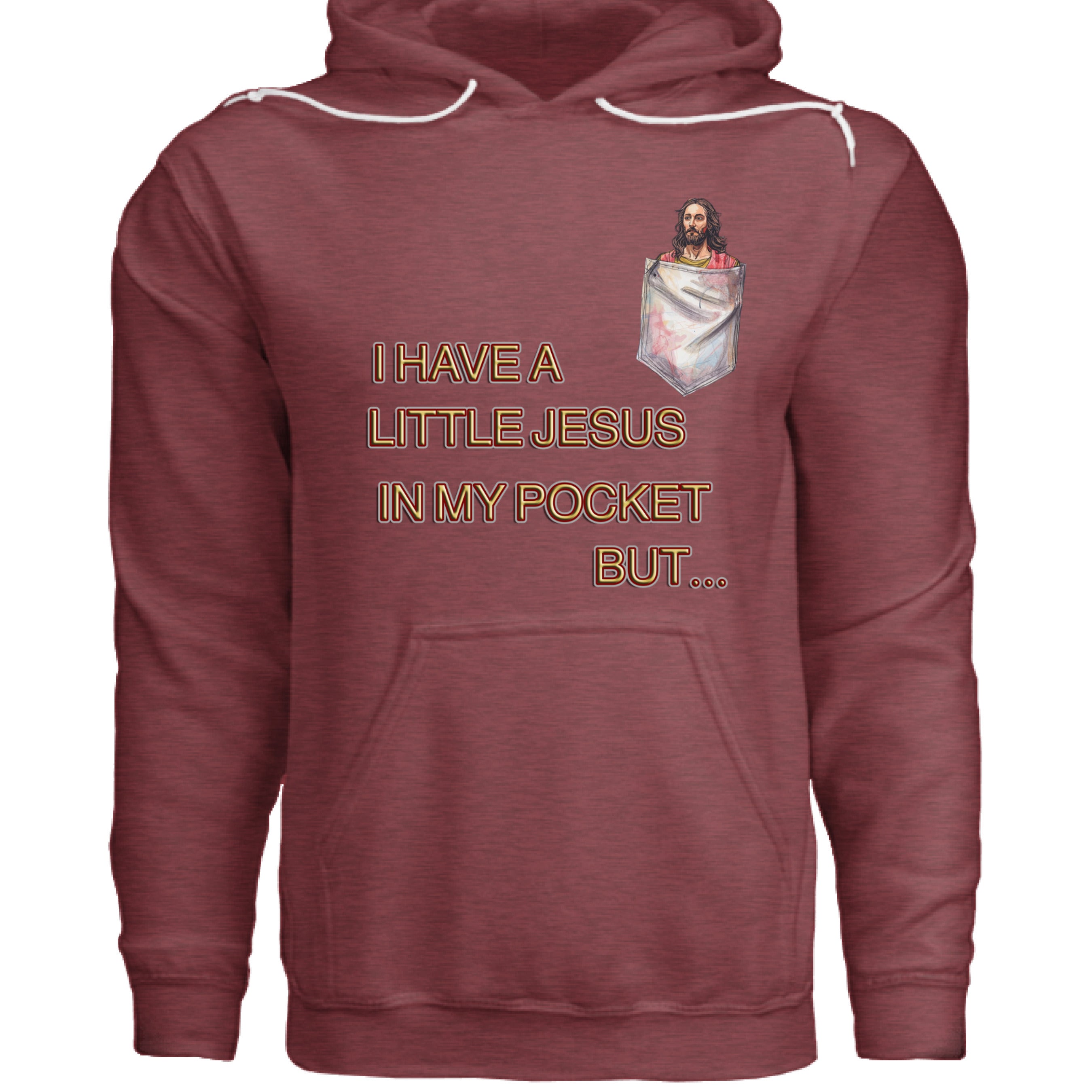 HEATHER MAROON - FRONT