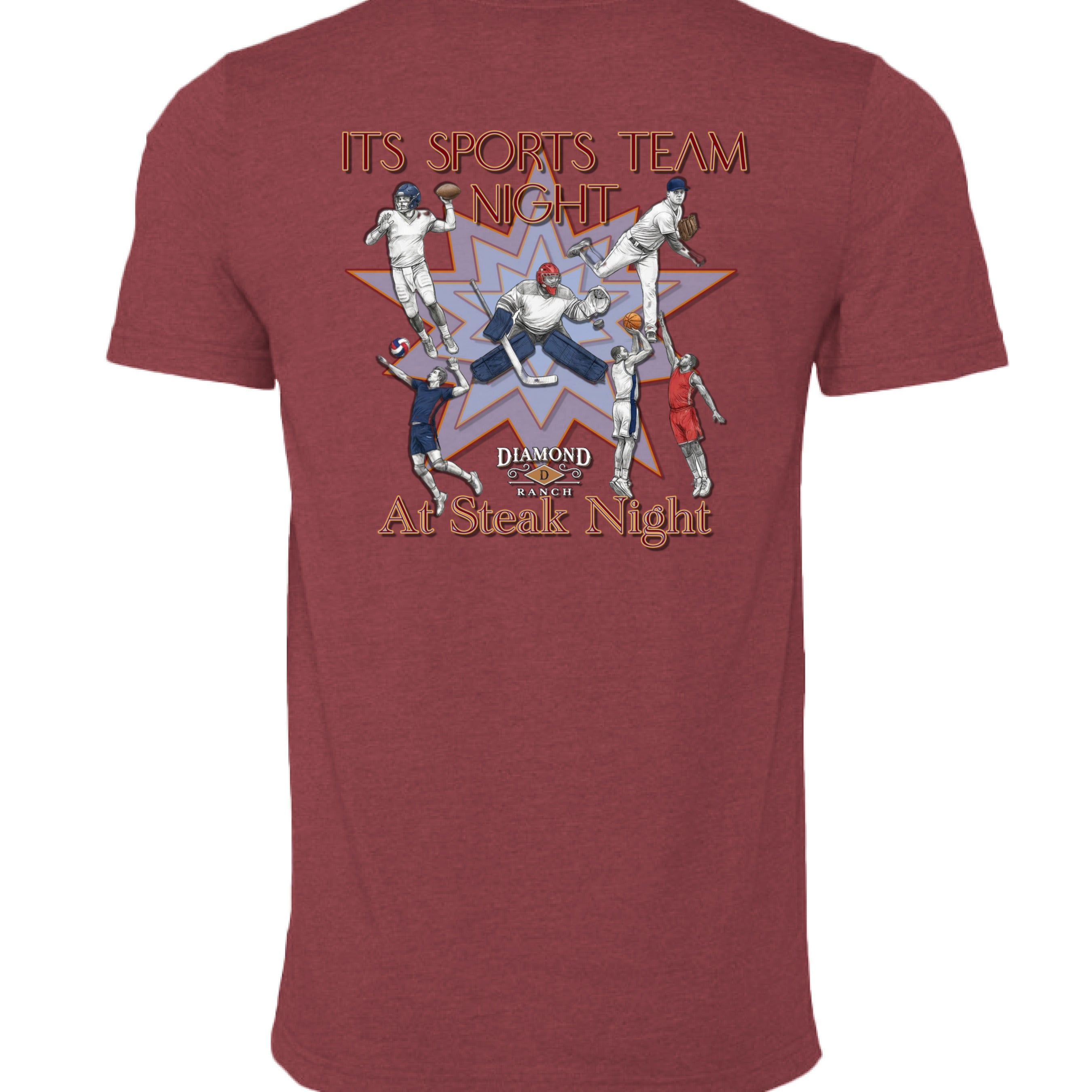 HEATHER MAROON - BACK