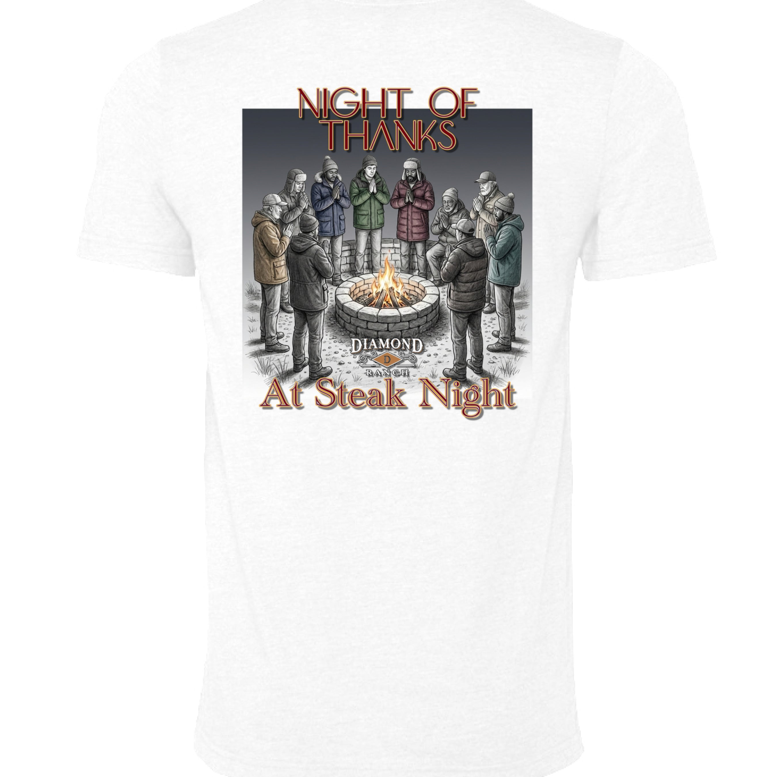 SOLID WHT BLEND - BACK