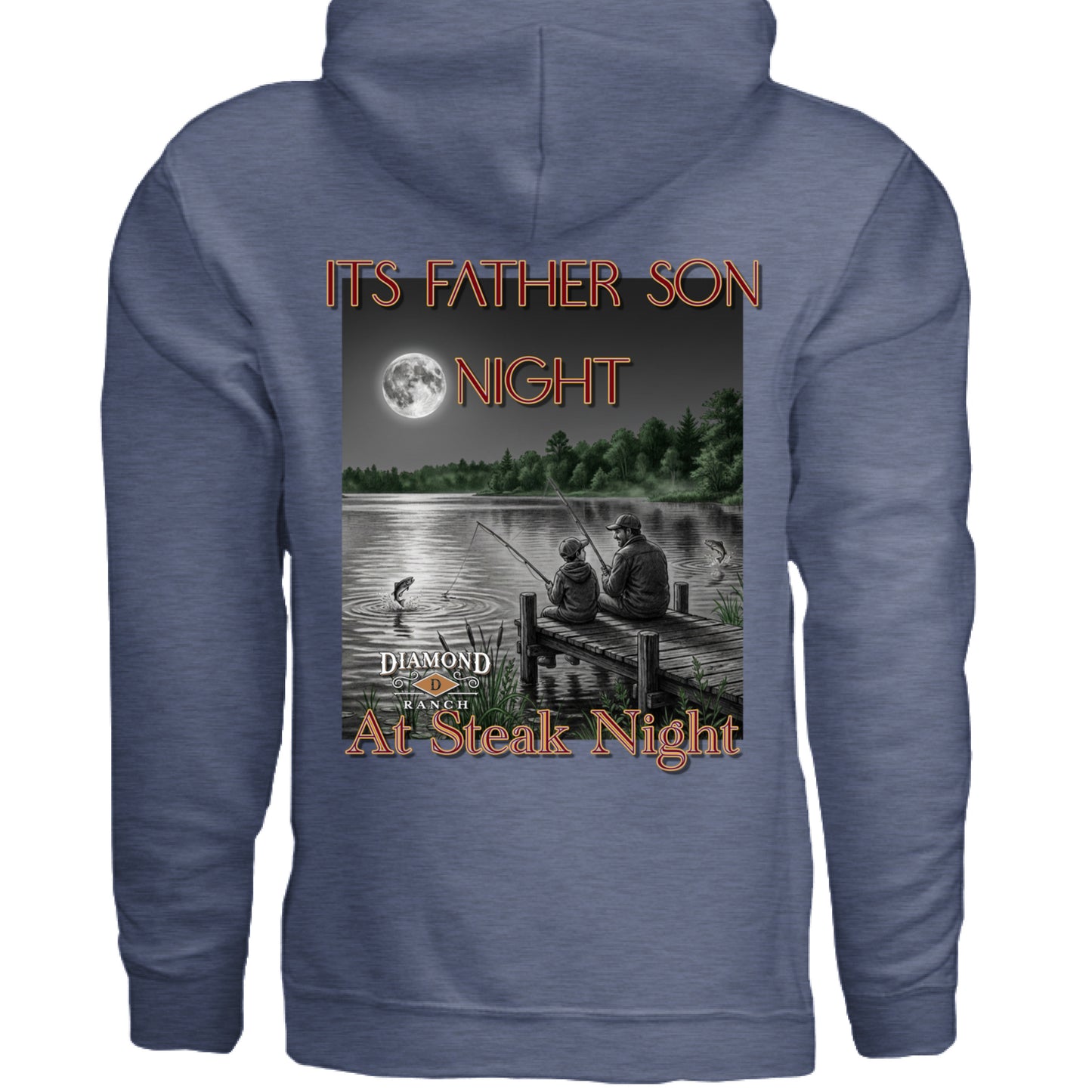 HEATHER NAVY - BACK