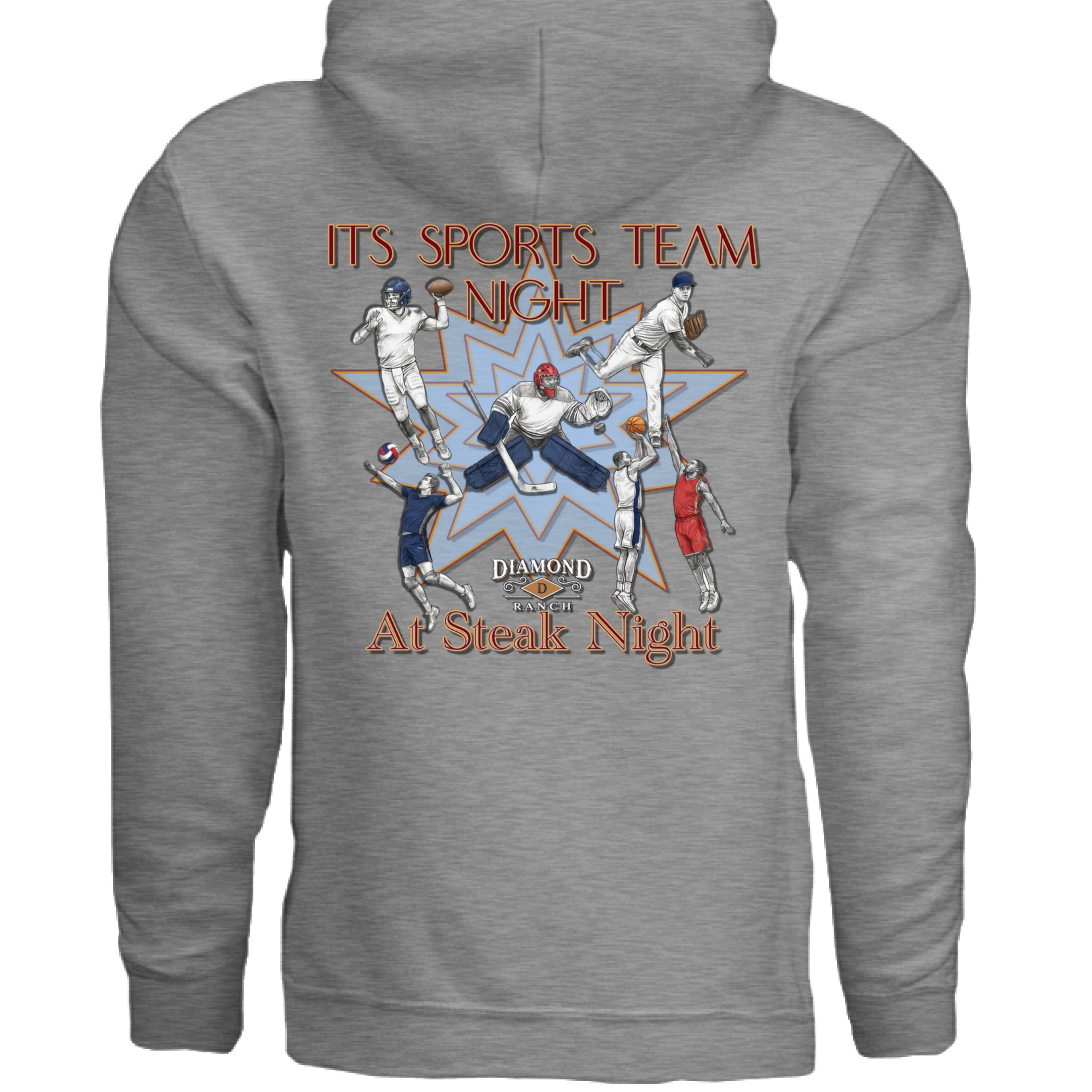 ATHLETIC HEATHER - BACK