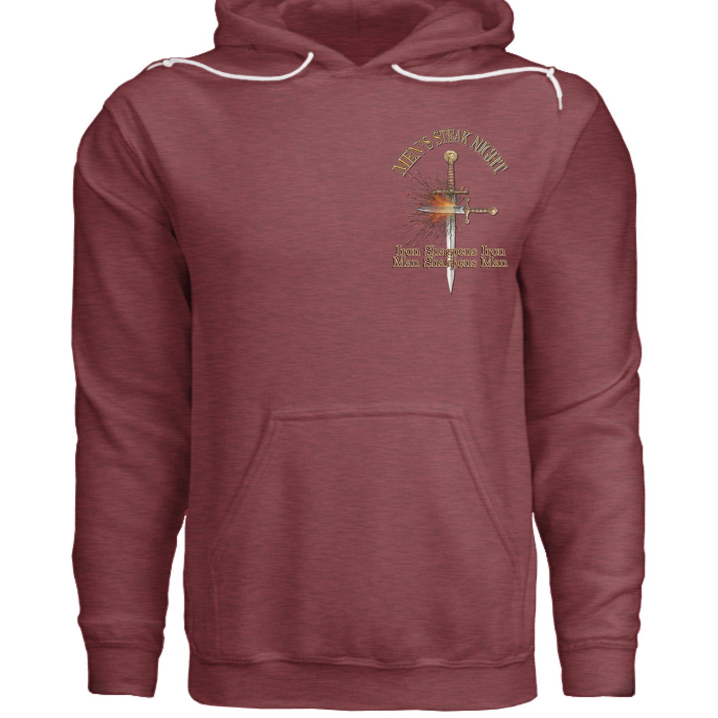 HEATHER MAROON - FRONT