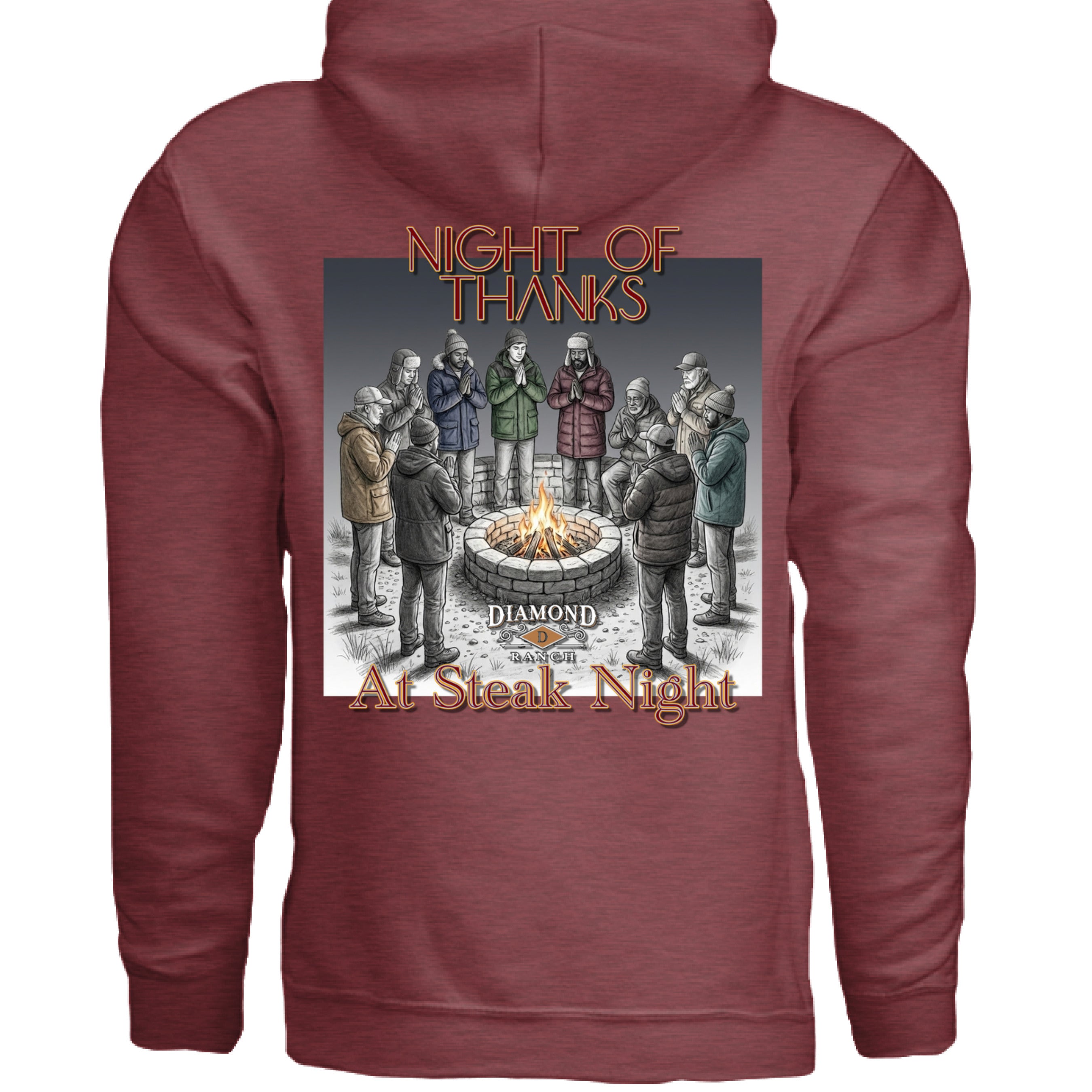 HEATHER MAROON - BACK