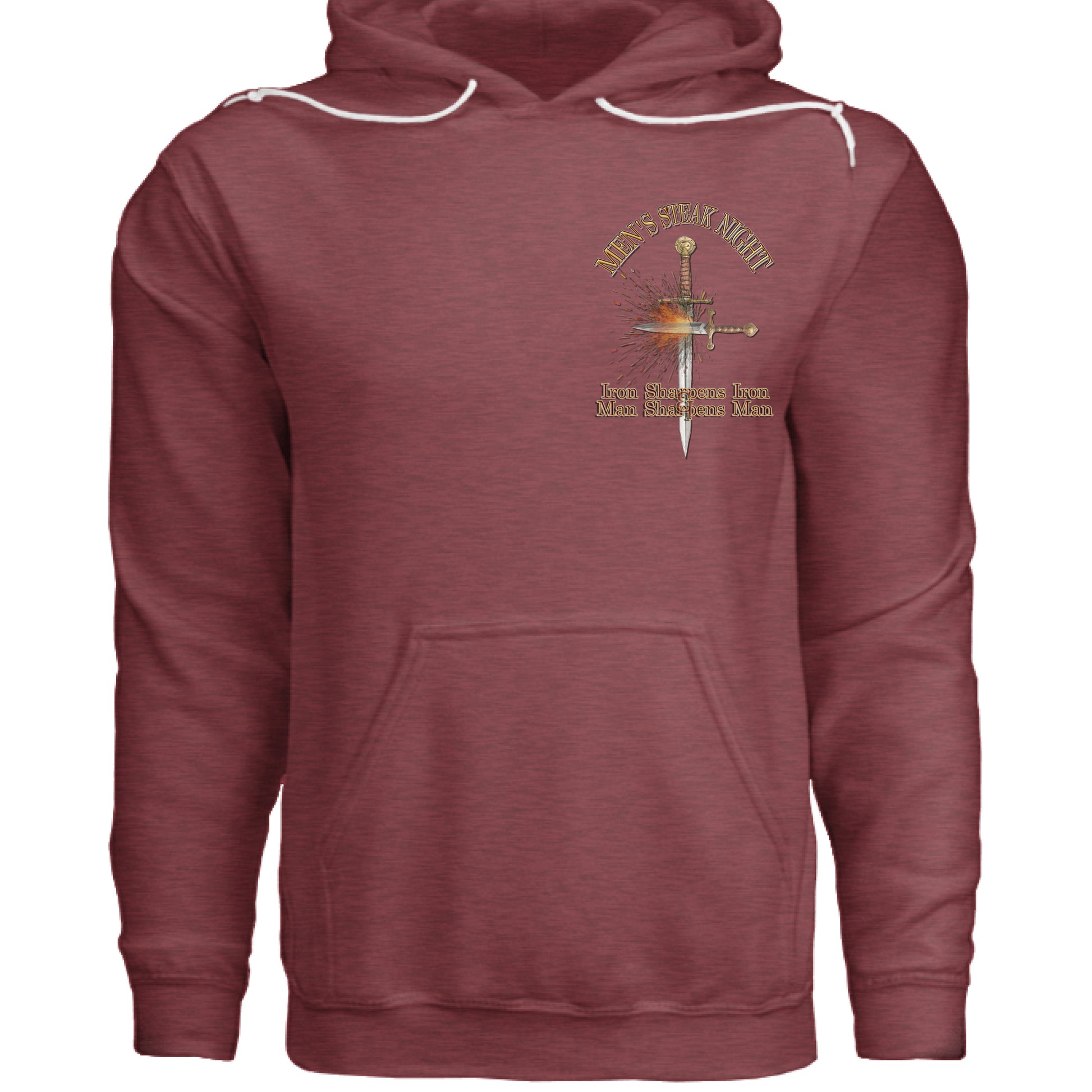 HEATHER MAROON - FRONT