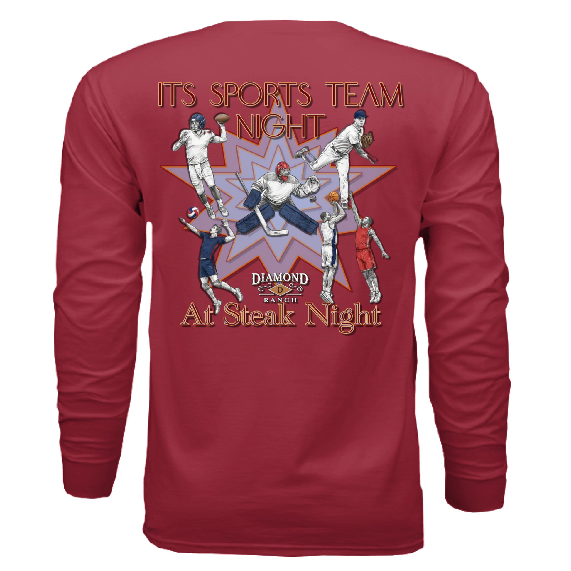 Canvas Red - BACK