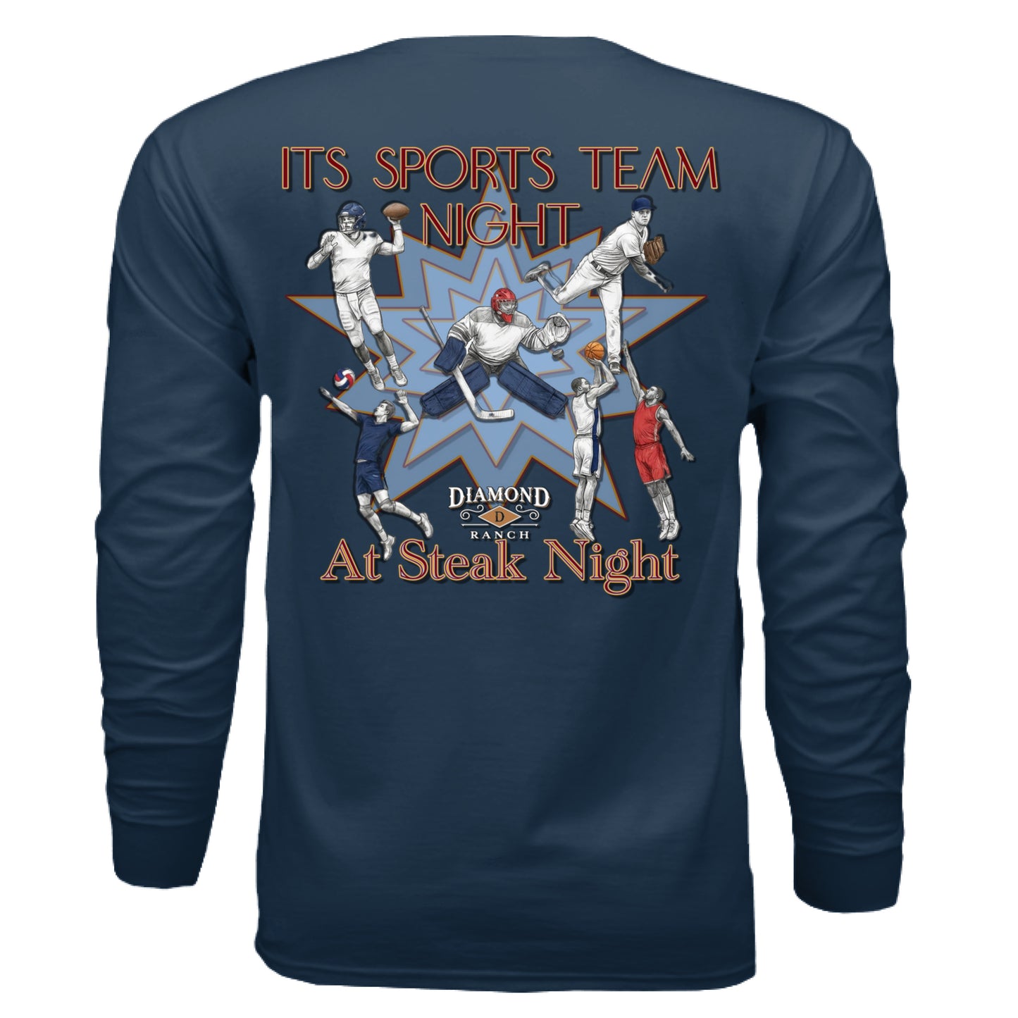 Vintage Navy - BACK