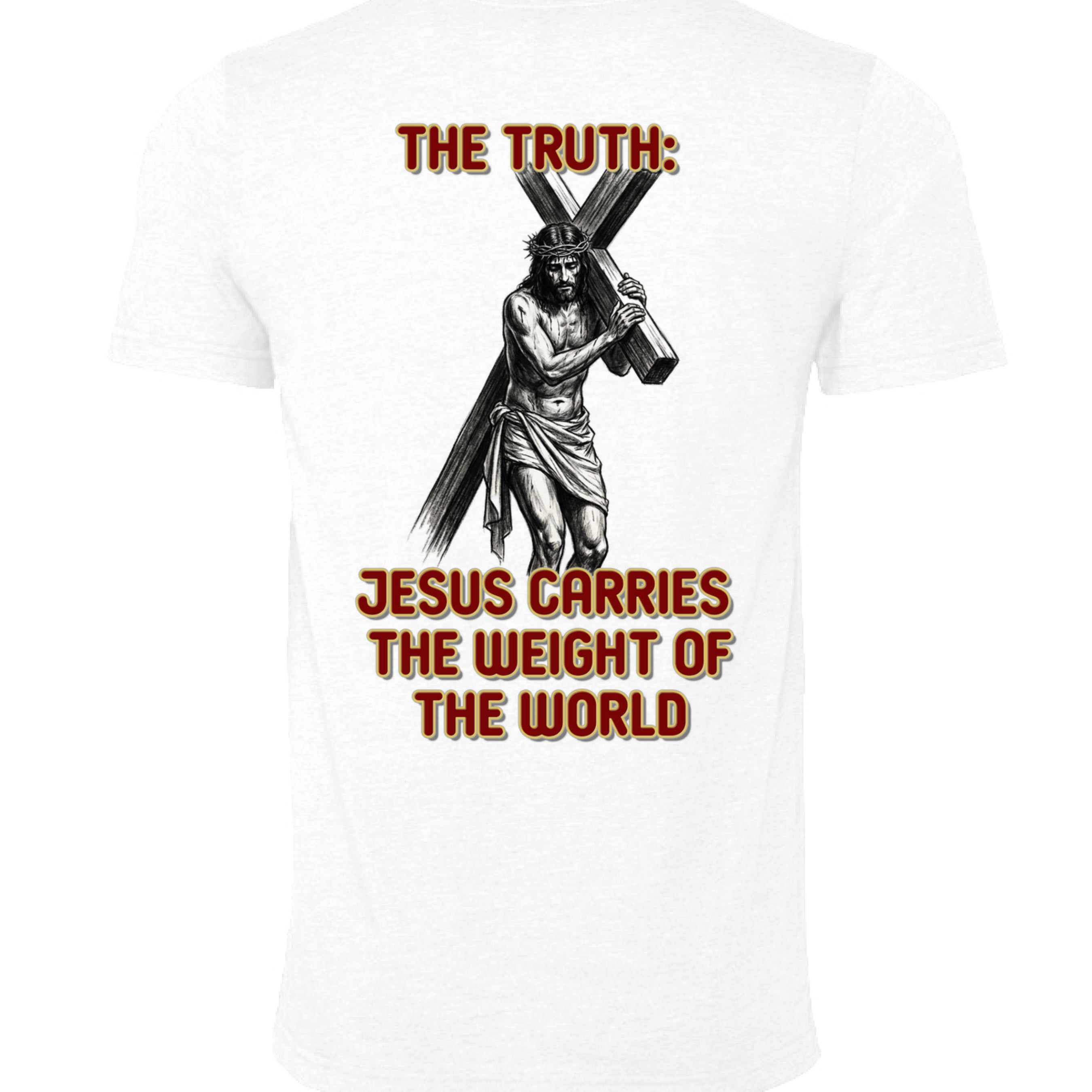 SOLID WHT BLEND - BACK