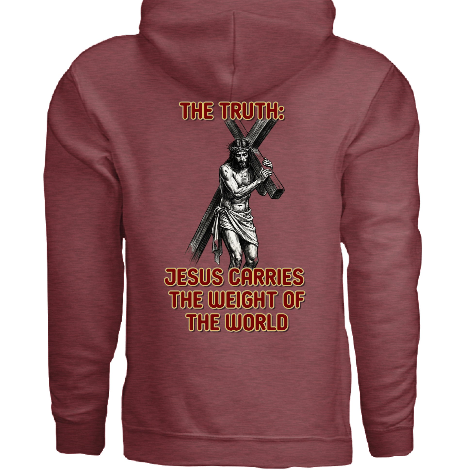 HEATHER MAROON - BACK