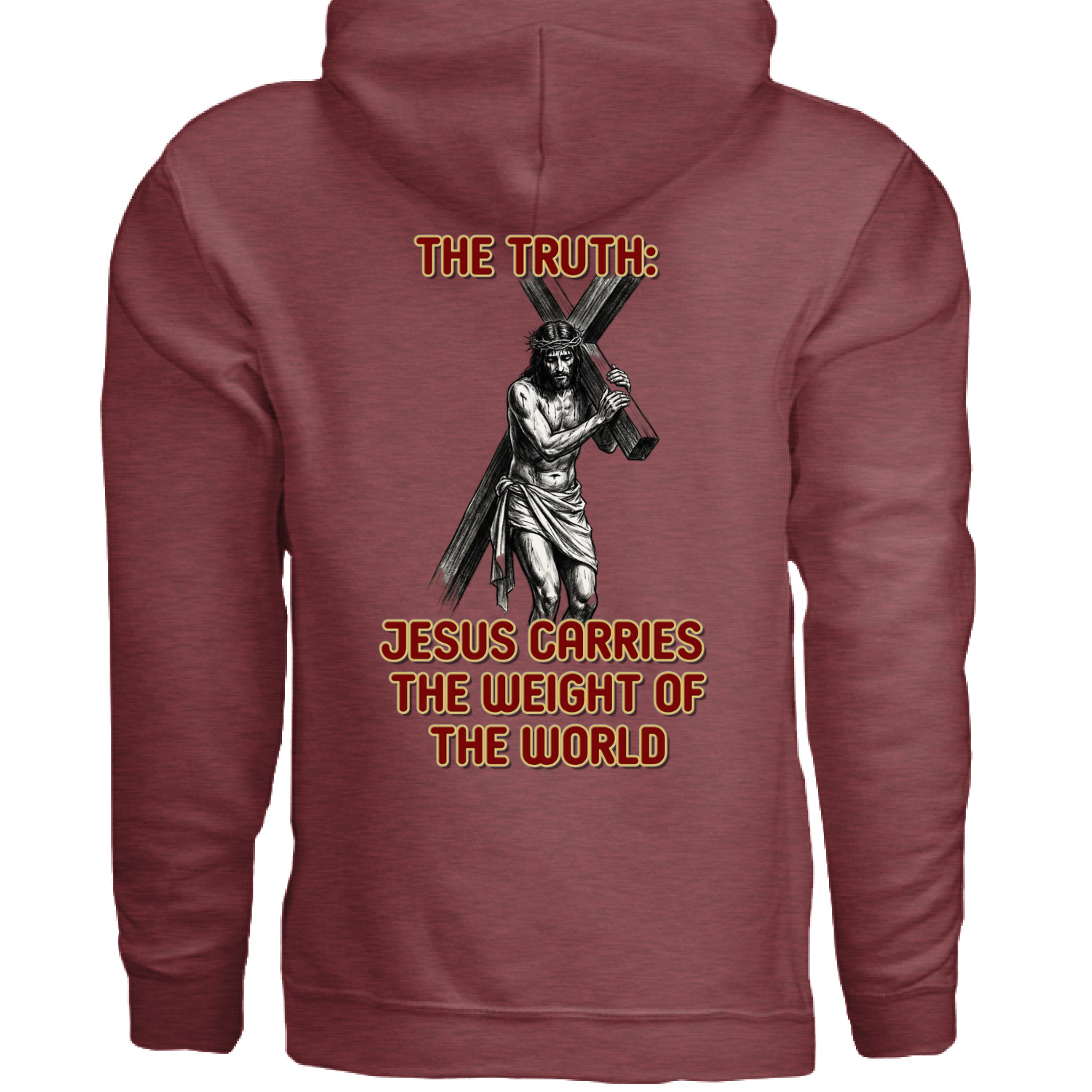 HEATHER MAROON - BACK