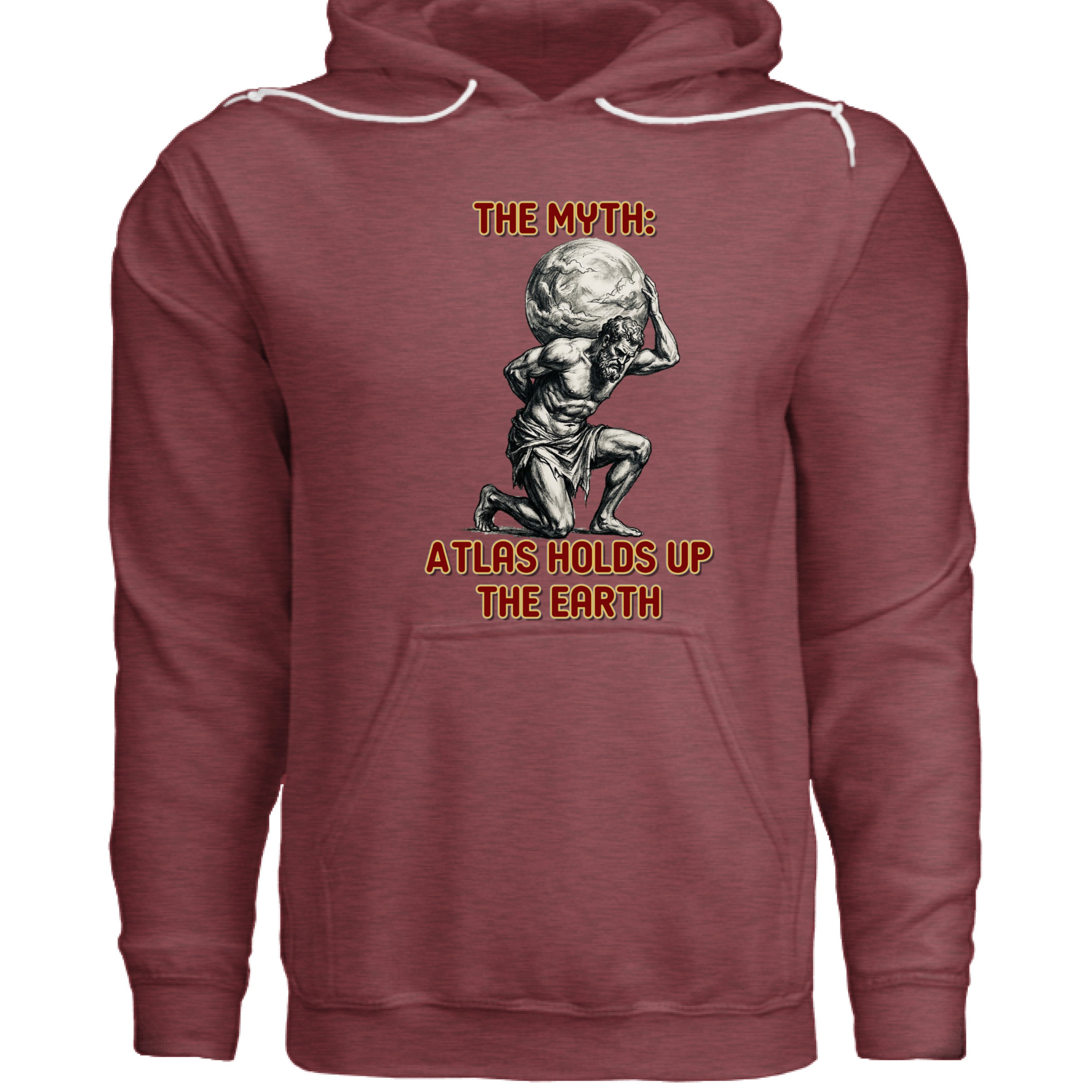 HEATHER MAROON - FRONT