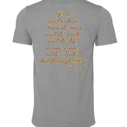 ATHLETIC HEATHER - 3001CVC - BACK