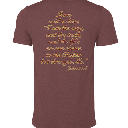 HEATHER MAROON - 3001CVC - BACK