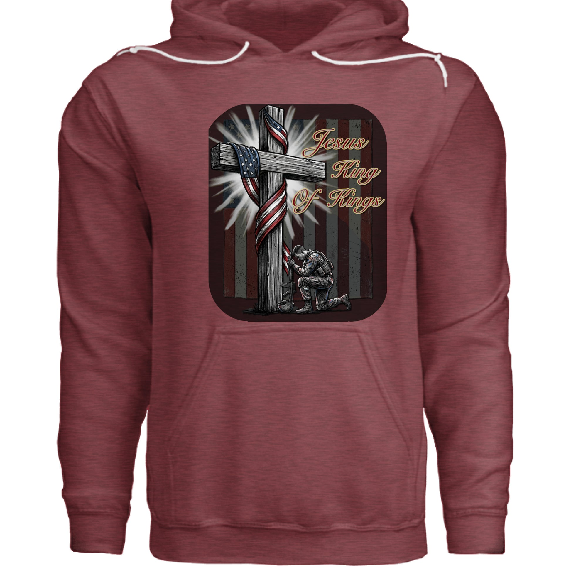 HEATHER MAROON - FRONT