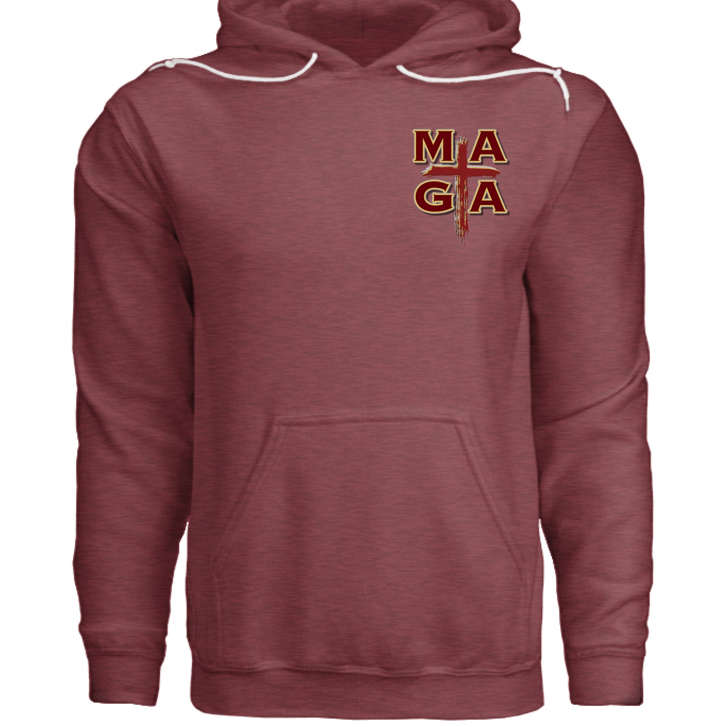 HEATHER MAROON - FRONT