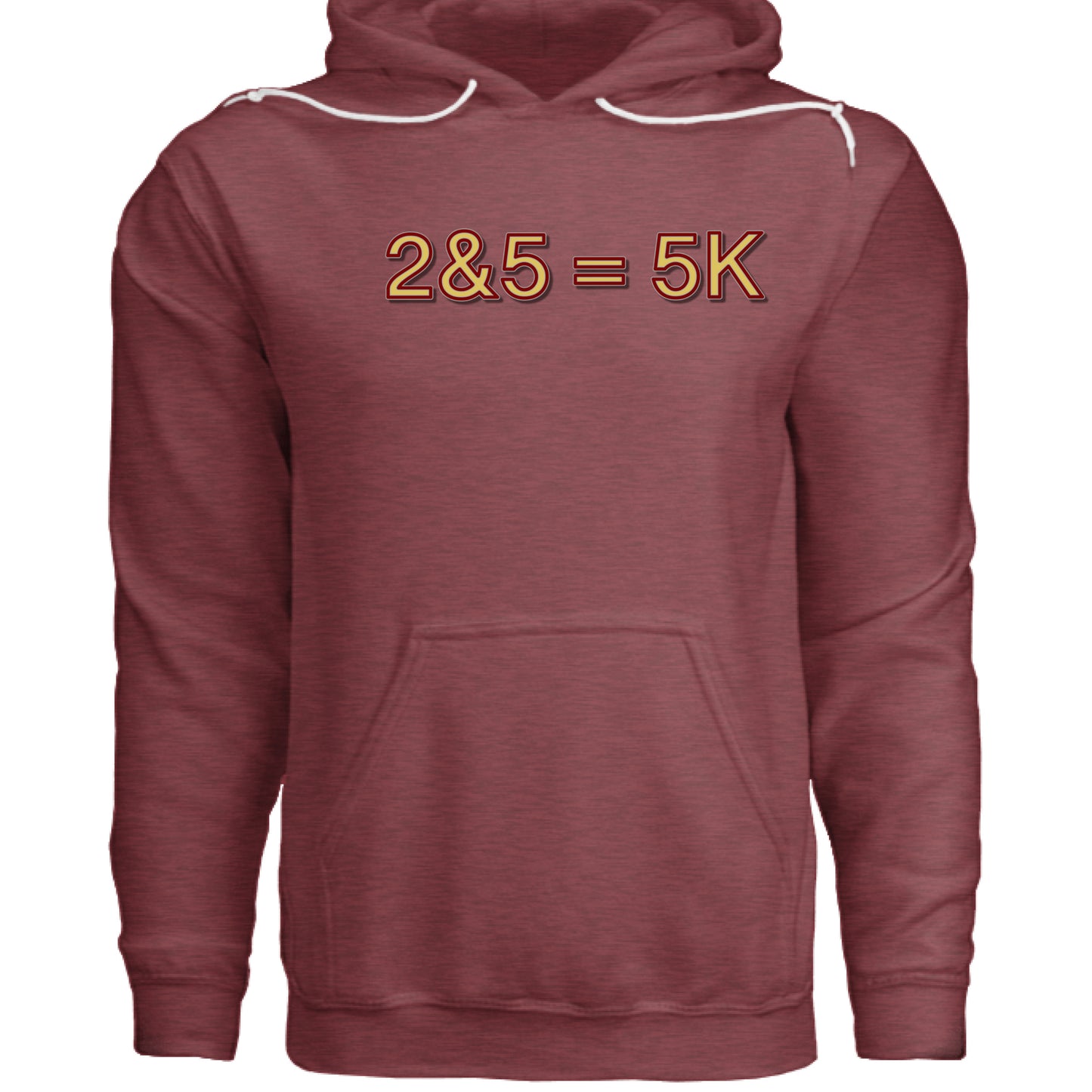 HEATHER MAROON - FRONT