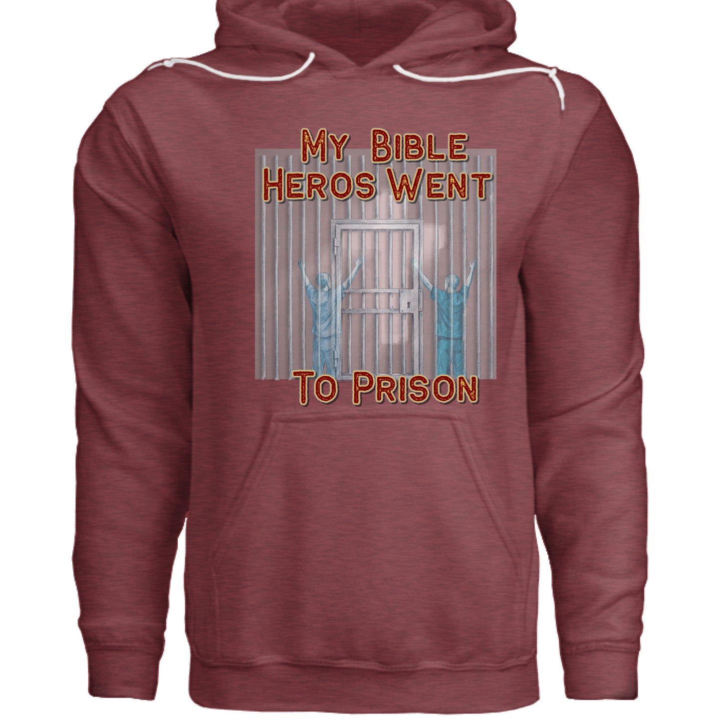 HEATHER MAROON - FRONT
