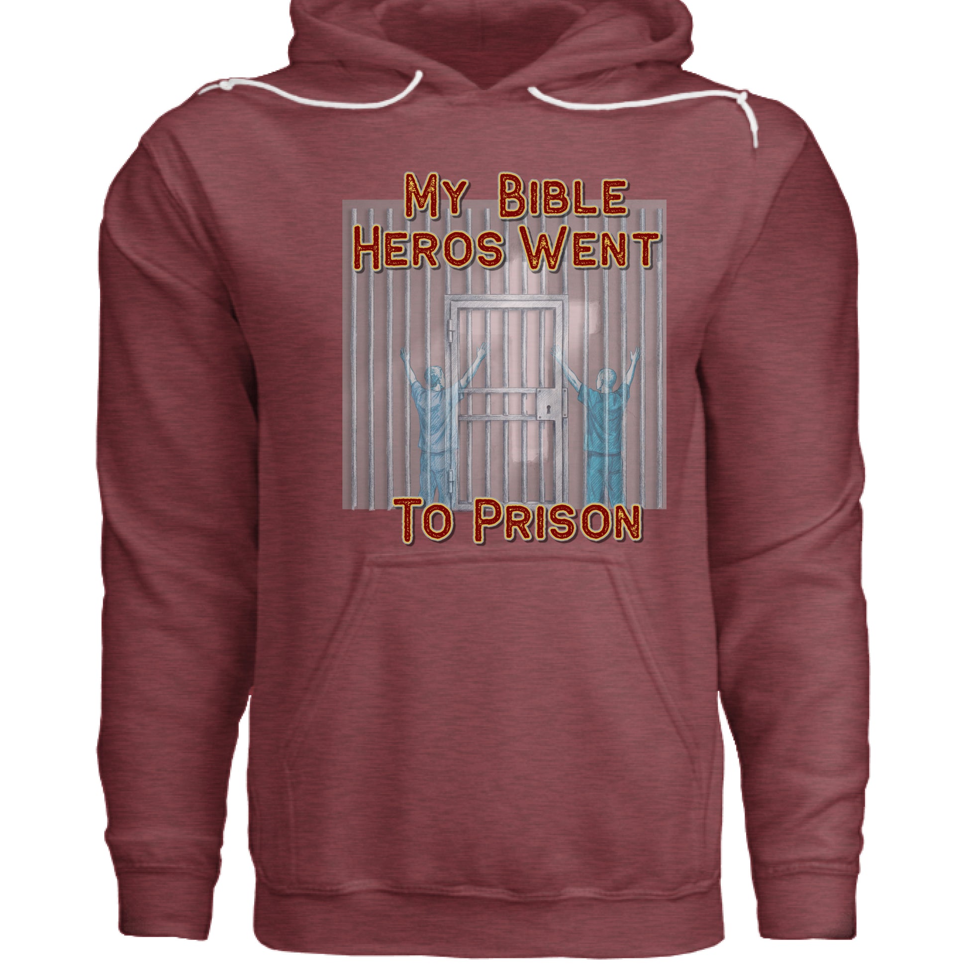HEATHER MAROON - FRONT