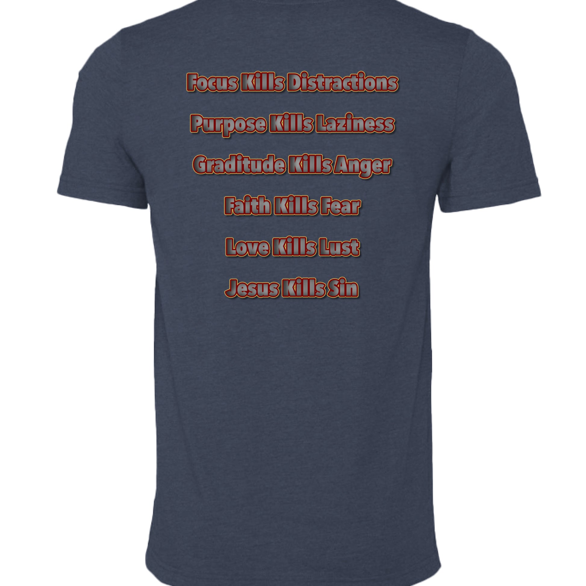 HEATHER NAVY - BACK