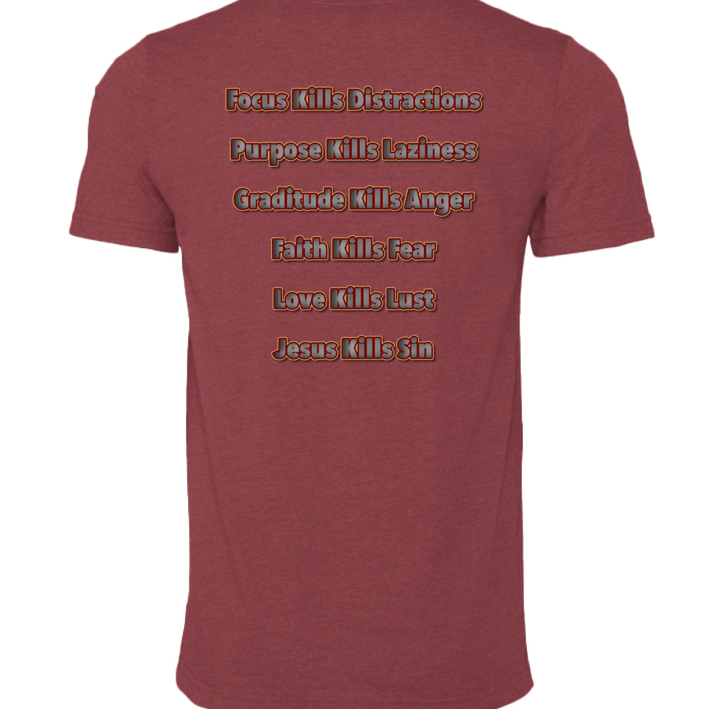 HEATHER MAROON - BACK