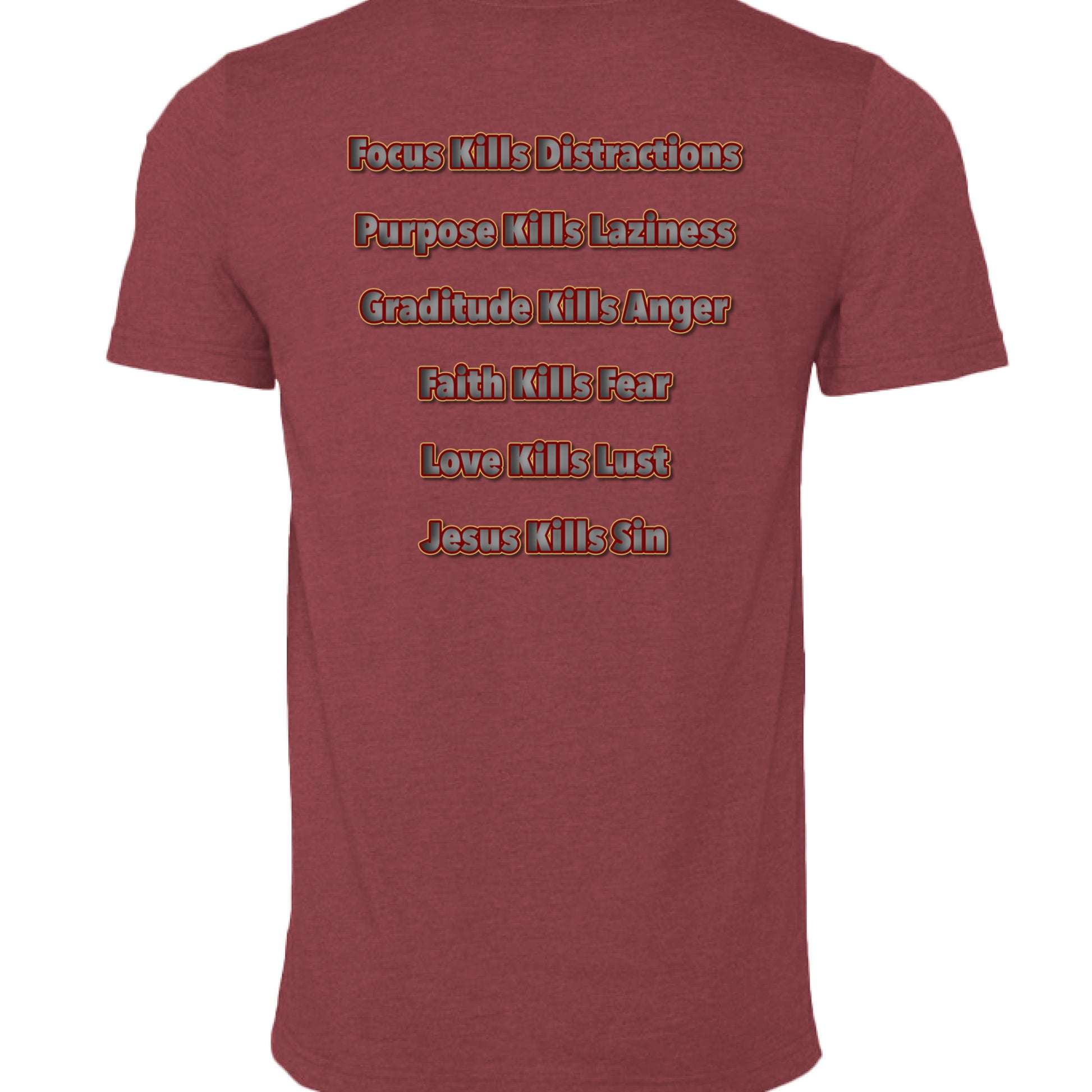 HEATHER MAROON - BACK