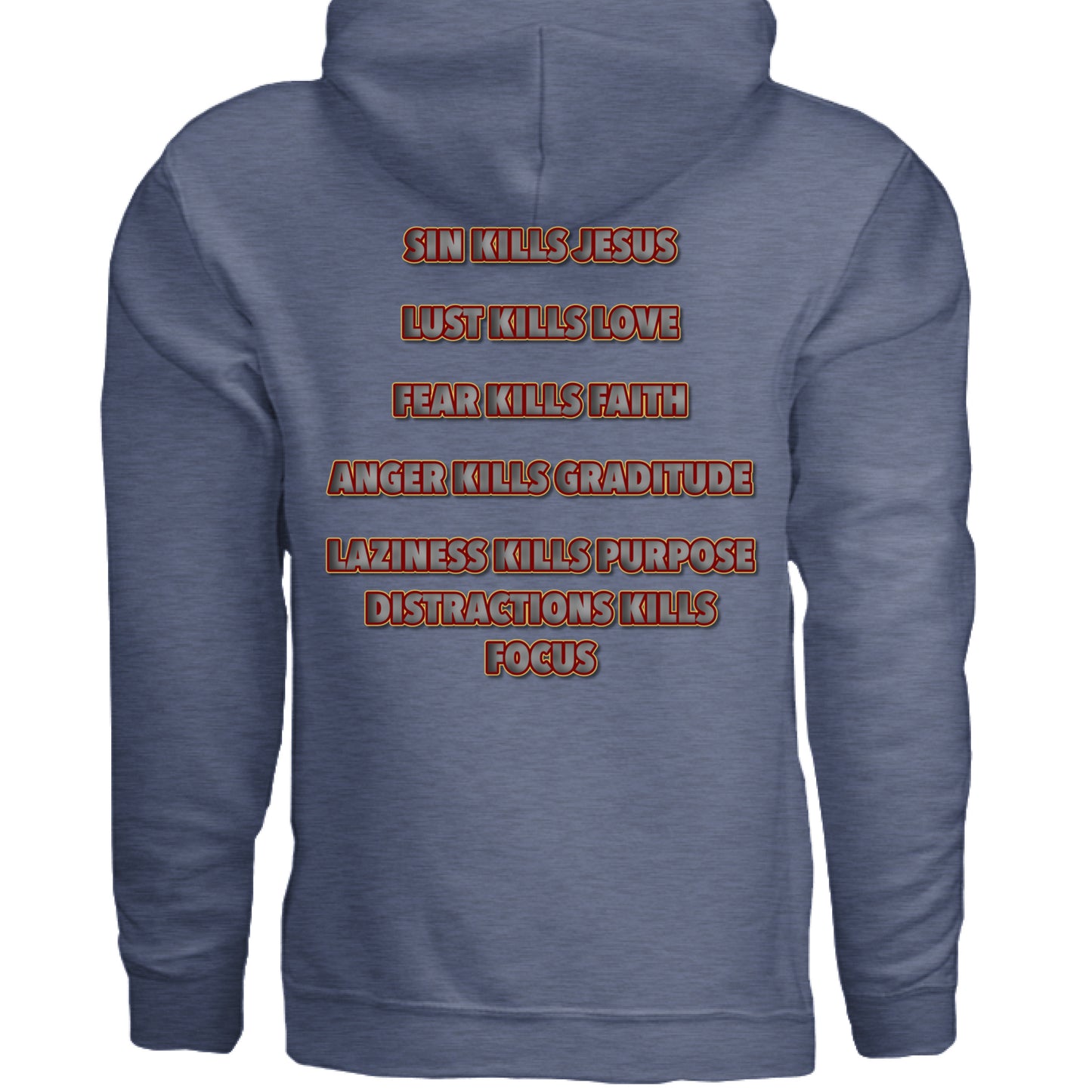 HEATHER NAVY - BACK