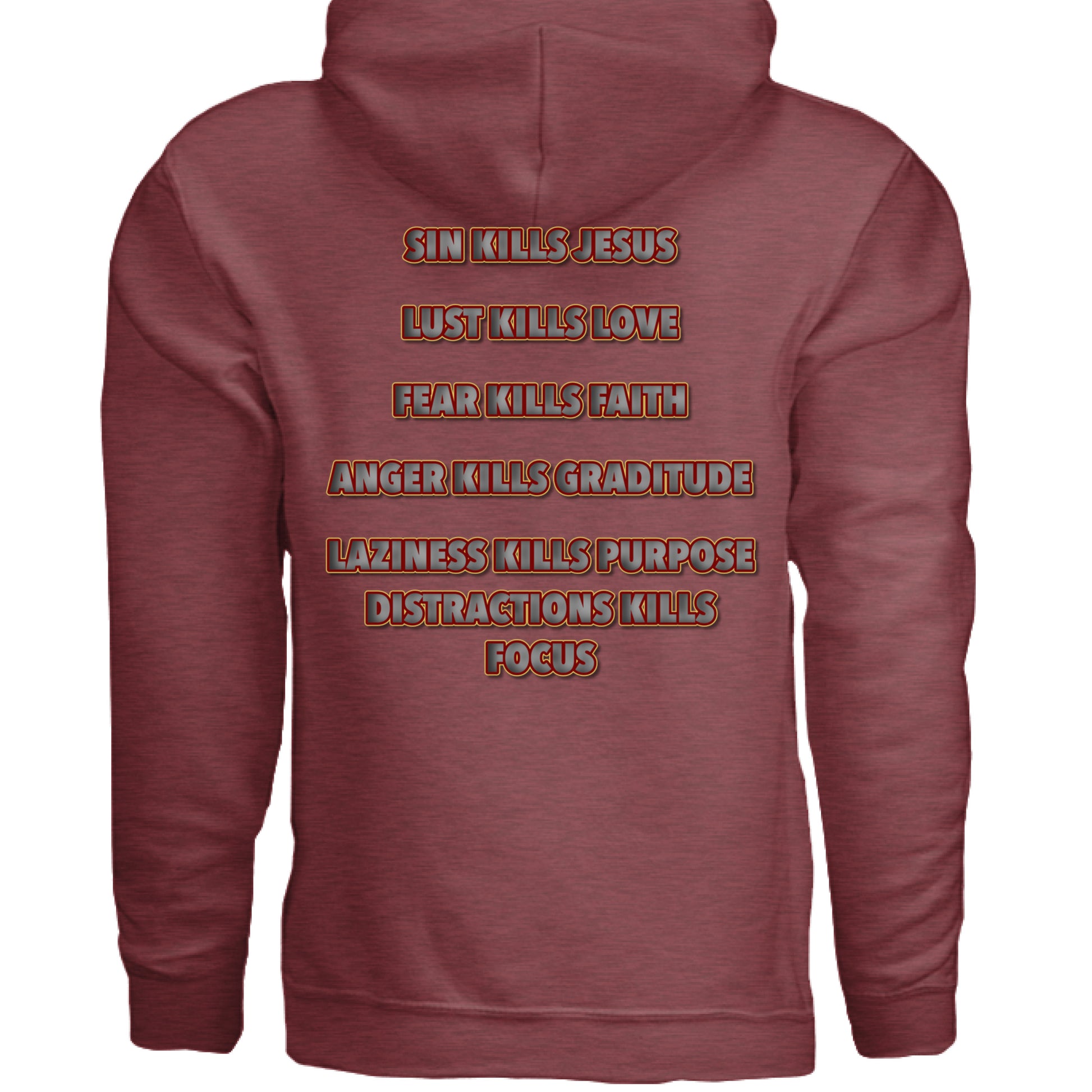 HEATHER MAROON - BACK