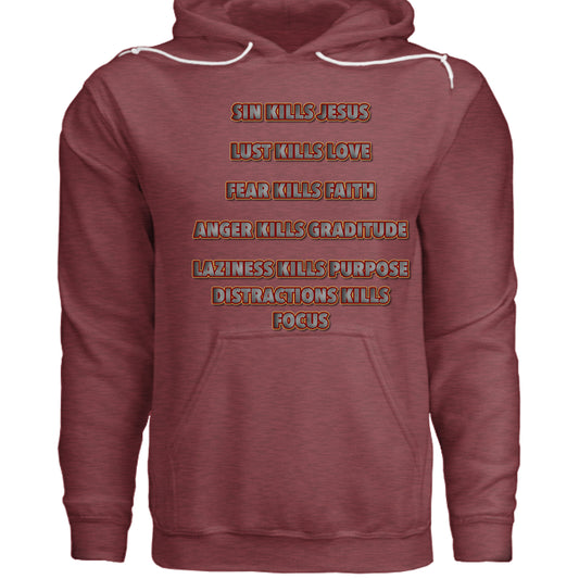 HEATHER MAROON - FRONT