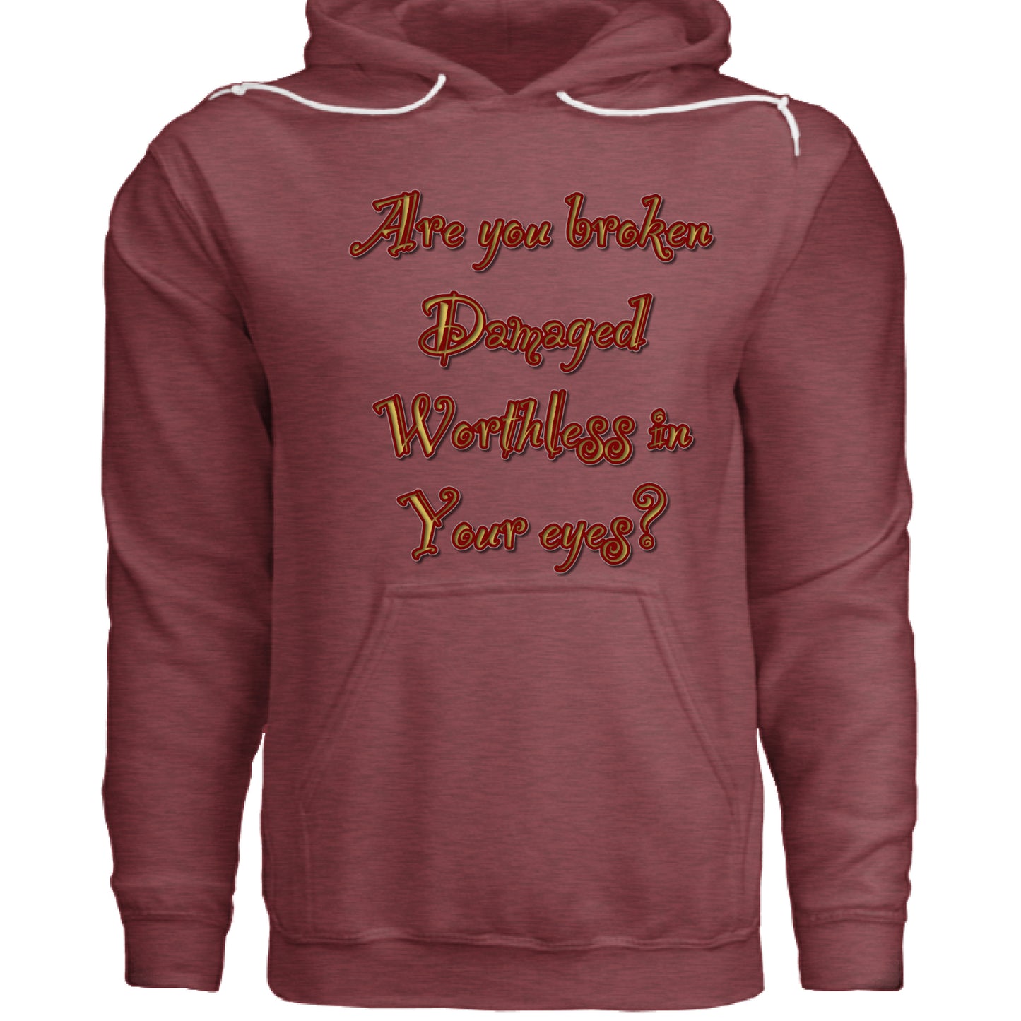 HEATHER MAROON - FRONT