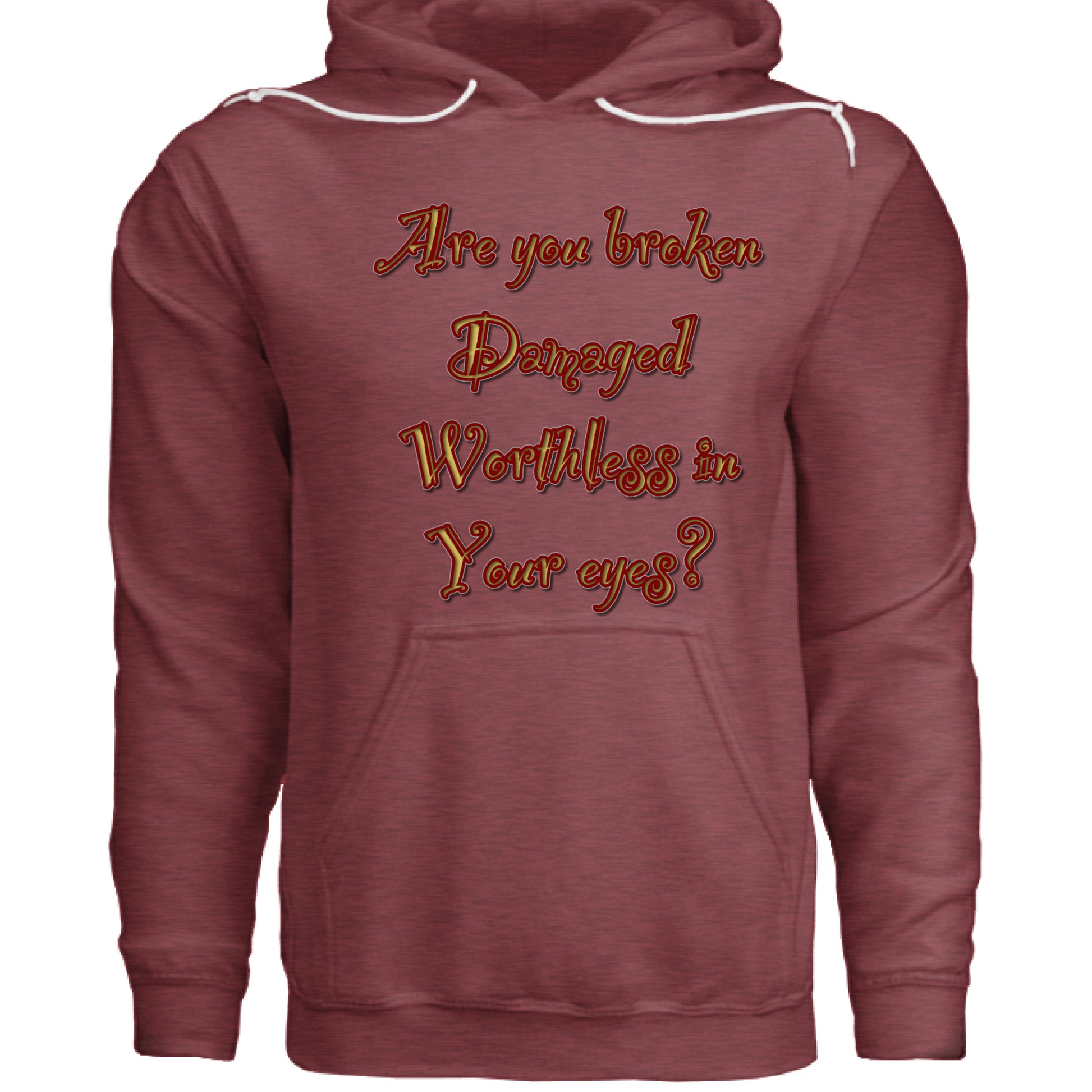 HEATHER MAROON - FRONT