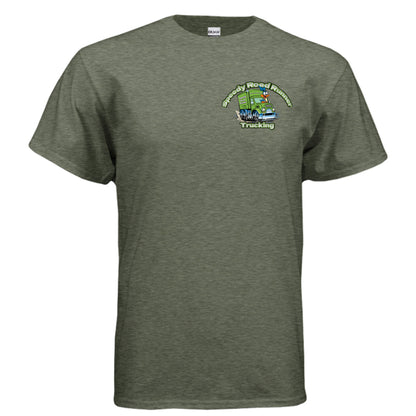 HEATHER MILITARY GREEN - G500 - FRONT