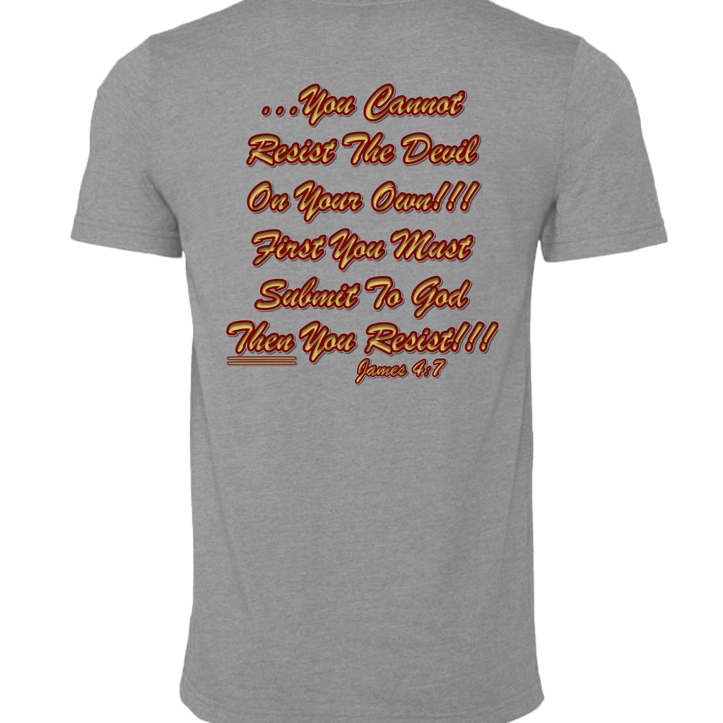 ATHLETIC HEATHER - 3001CVC - BACK