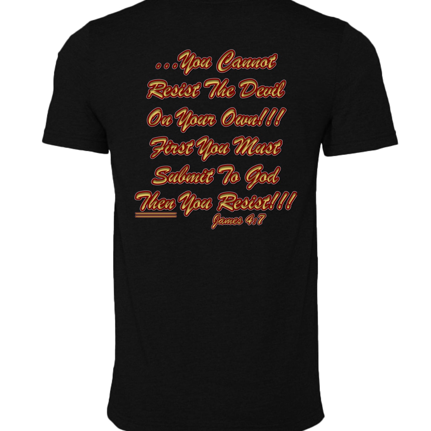 BLACK HEATHER - 3001CVC - BACK